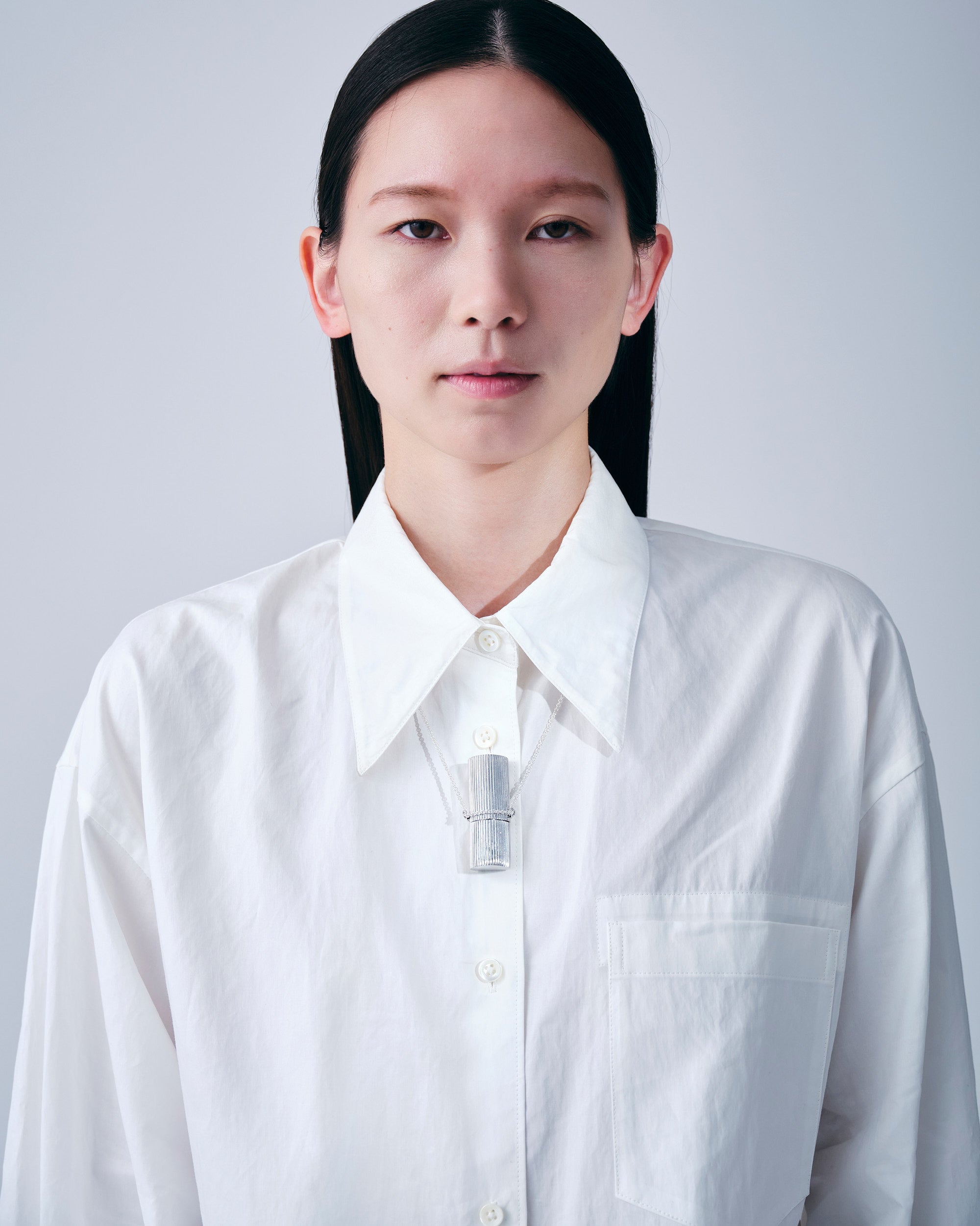 Atomizer Top Necklace -Silver-