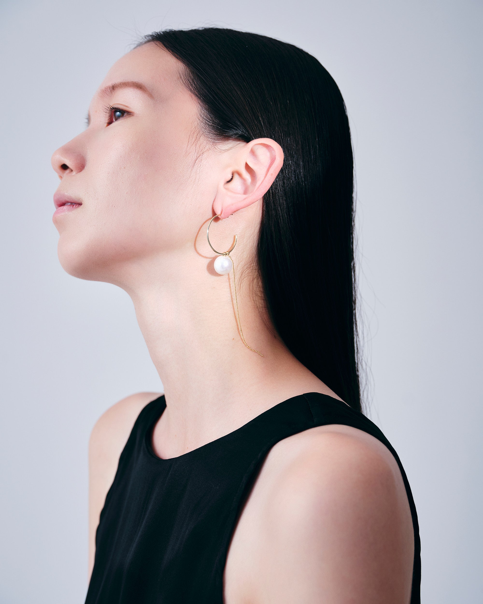 Charm Pearl -K18-