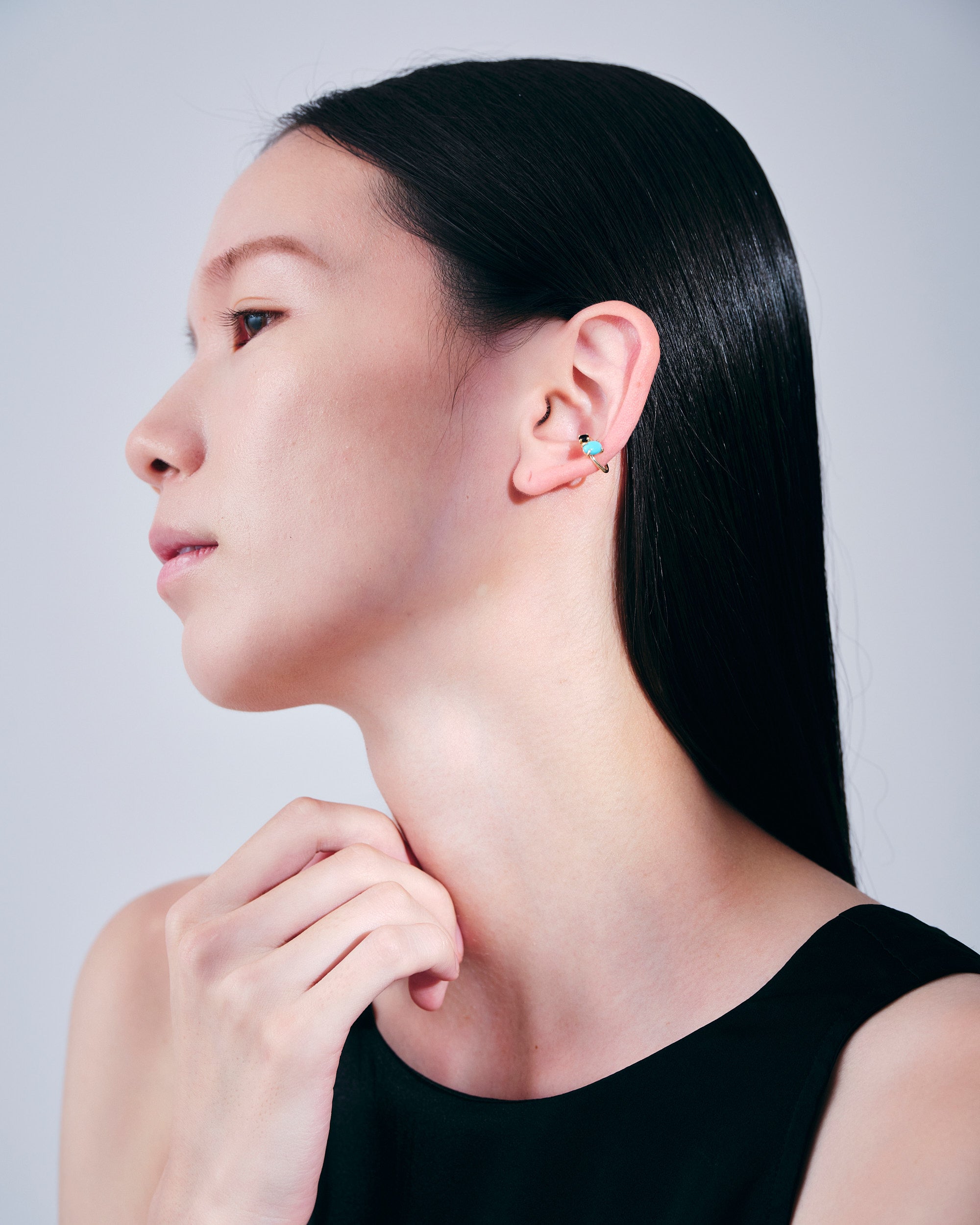 Charm Onyx -K18-
