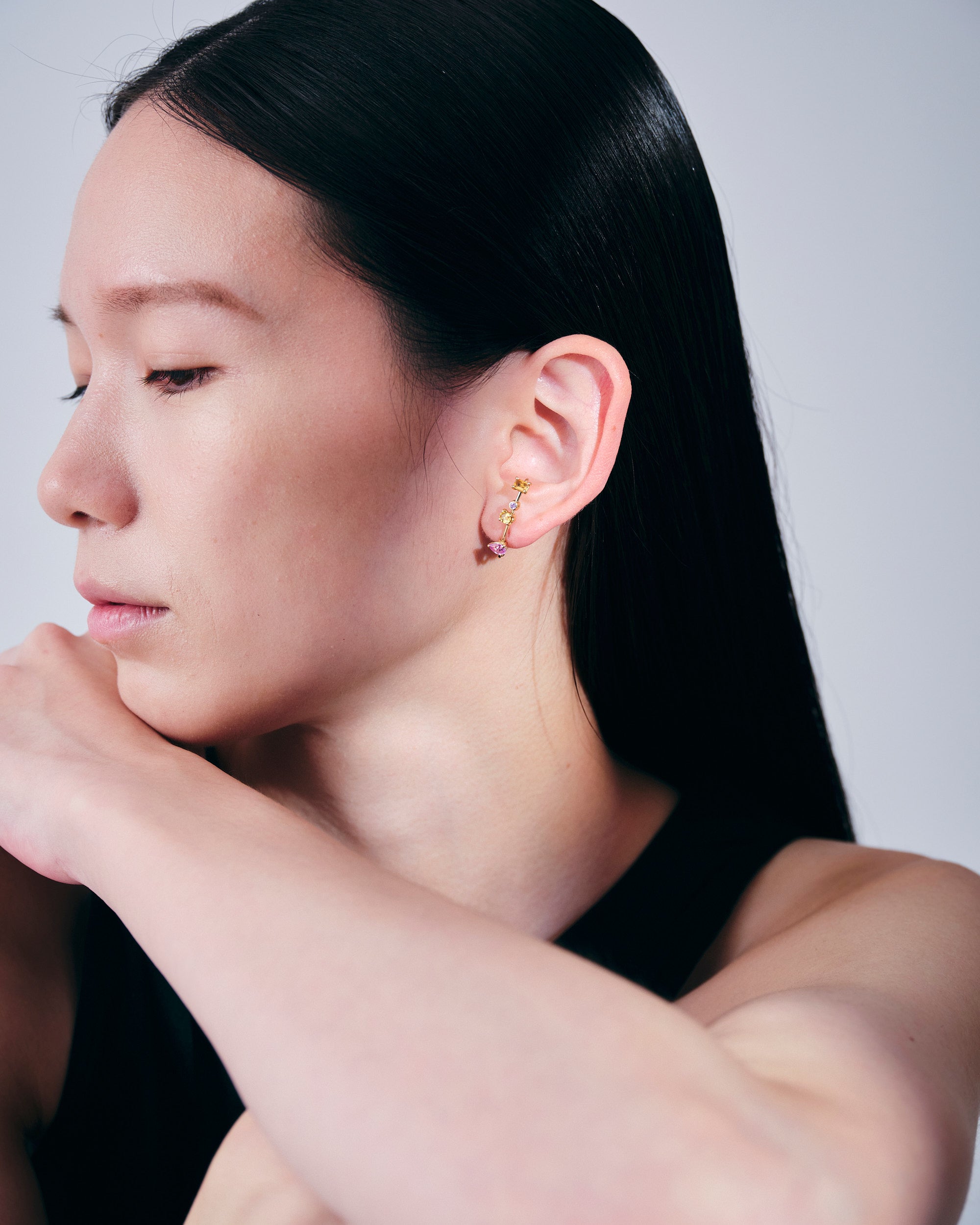 Charm Violet Sapphire -K18-