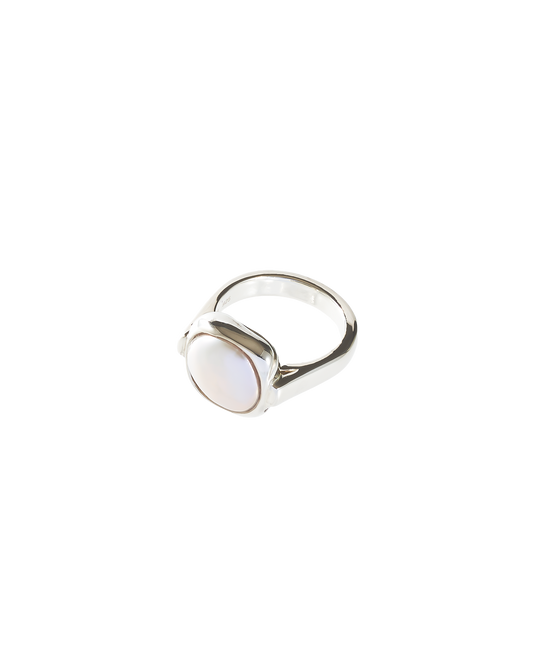 Country Pearl Ring -Silver-