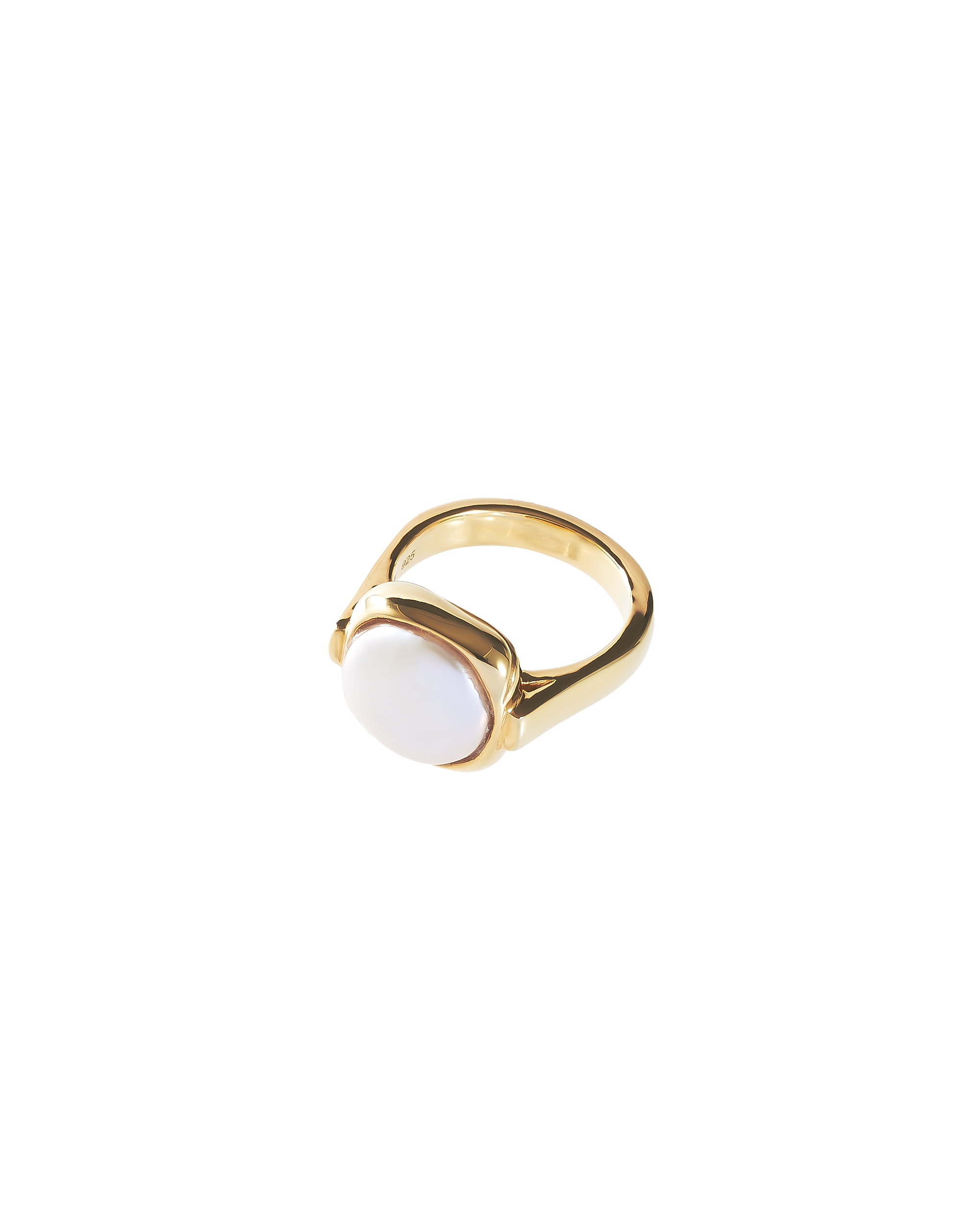 Country Pearl Ring -Gold-
