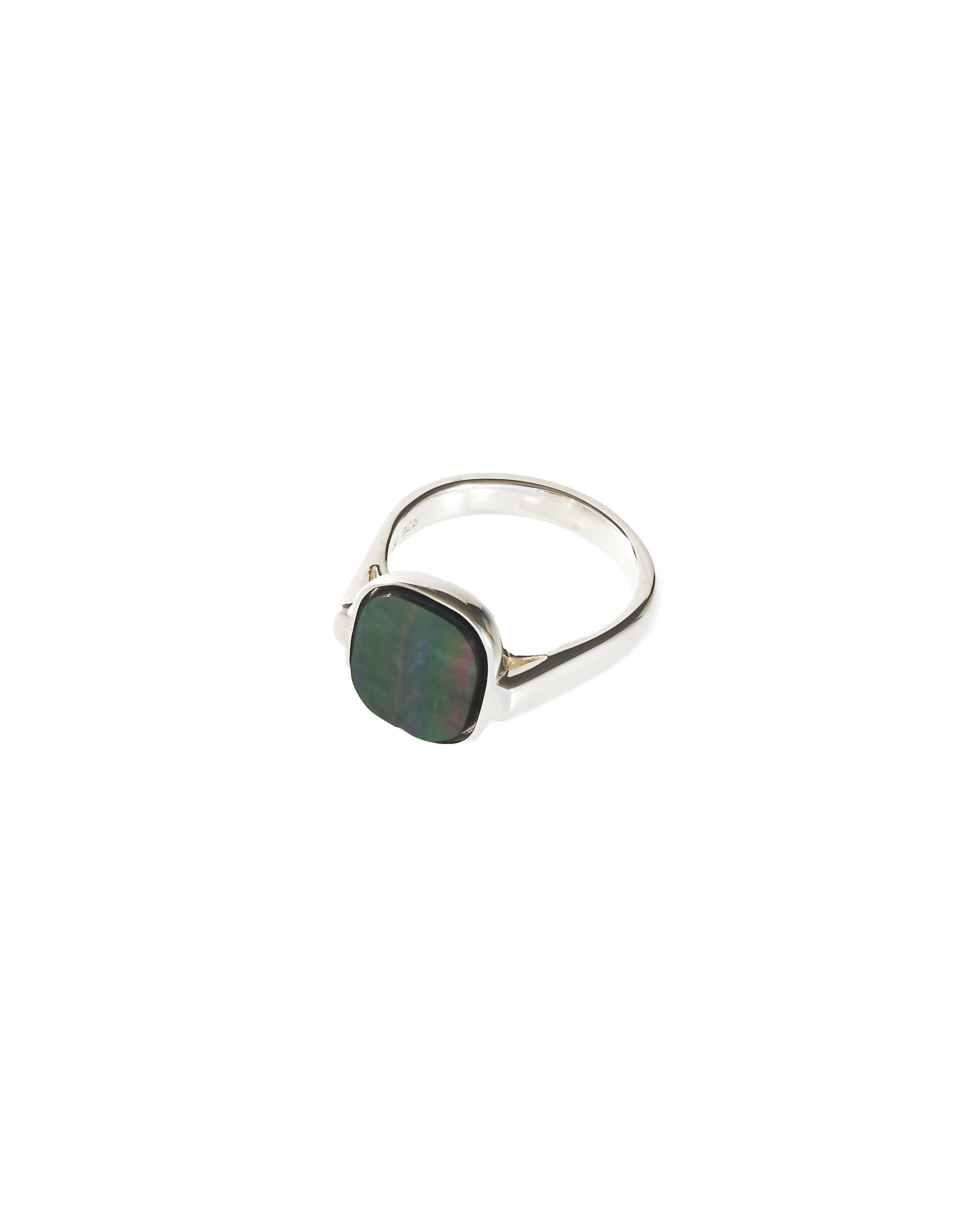 Shell Window Ring -Silver-