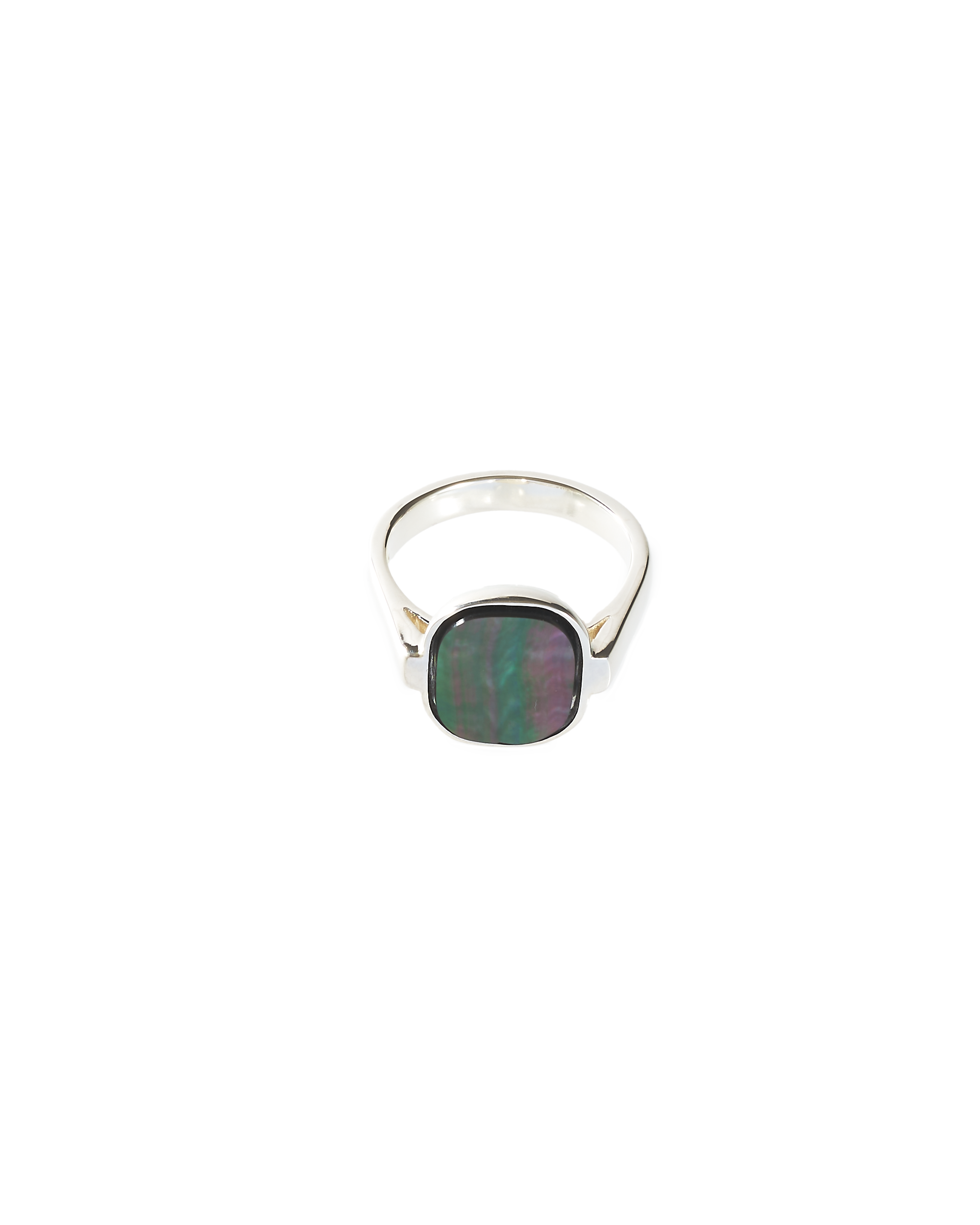 Shell Window Ring -Silver-
