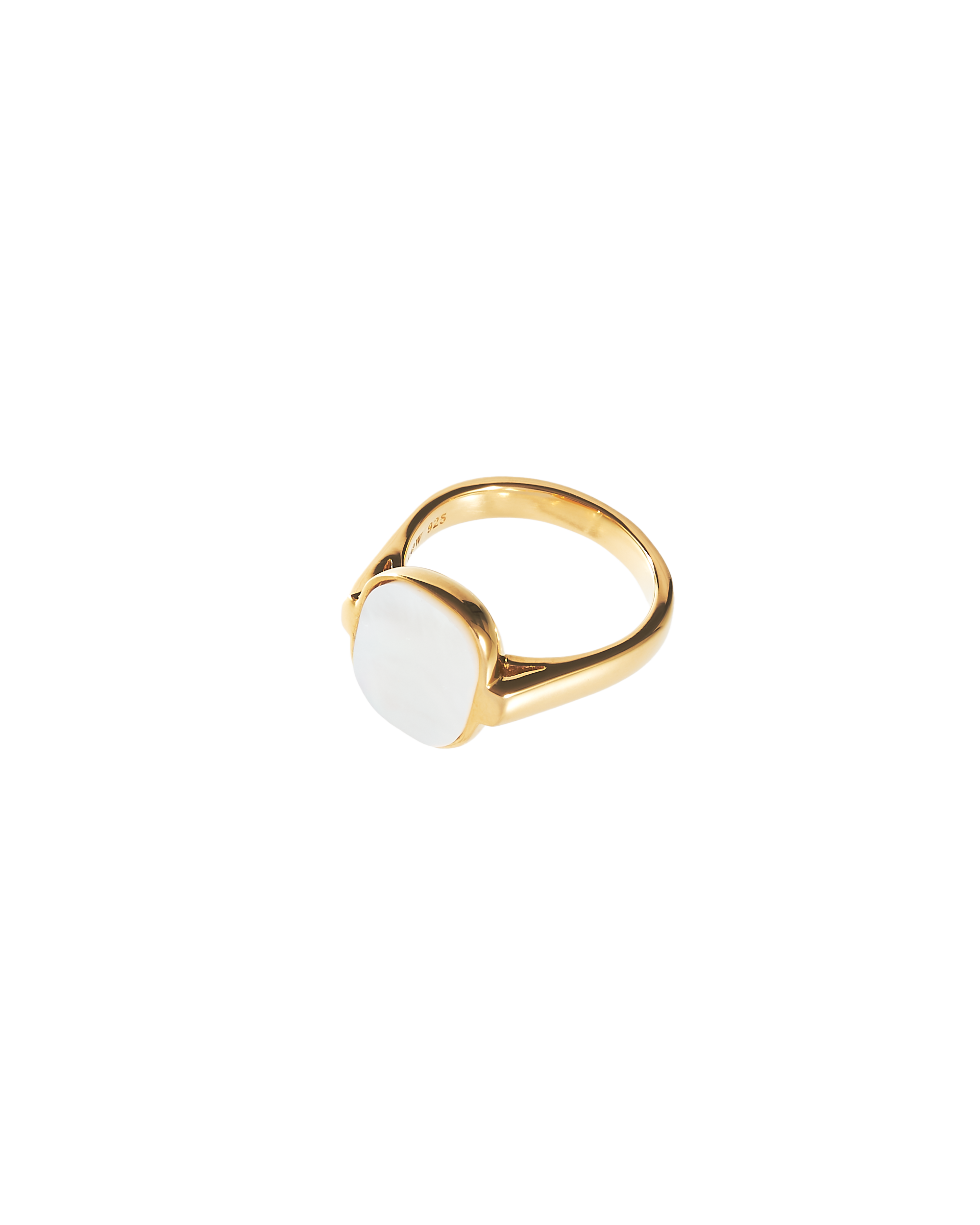 Shell Window Ring -Gold-