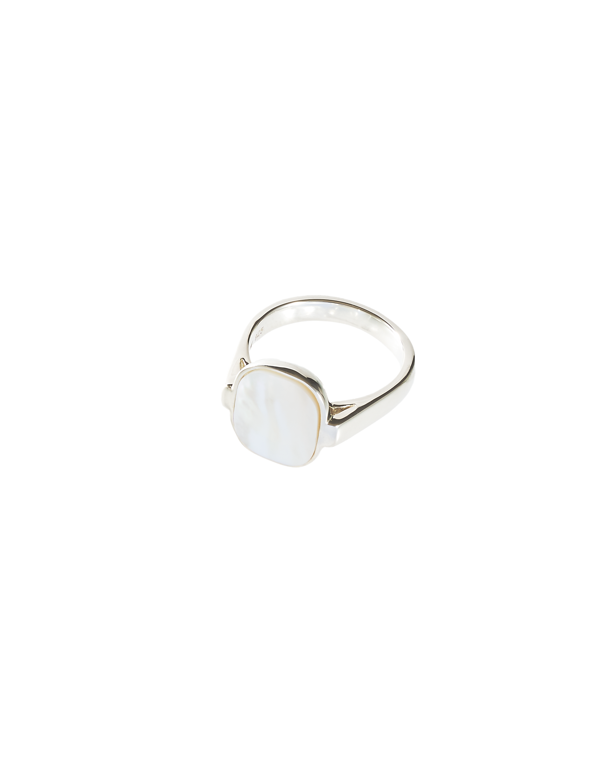Shell Window Ring -Silver-
