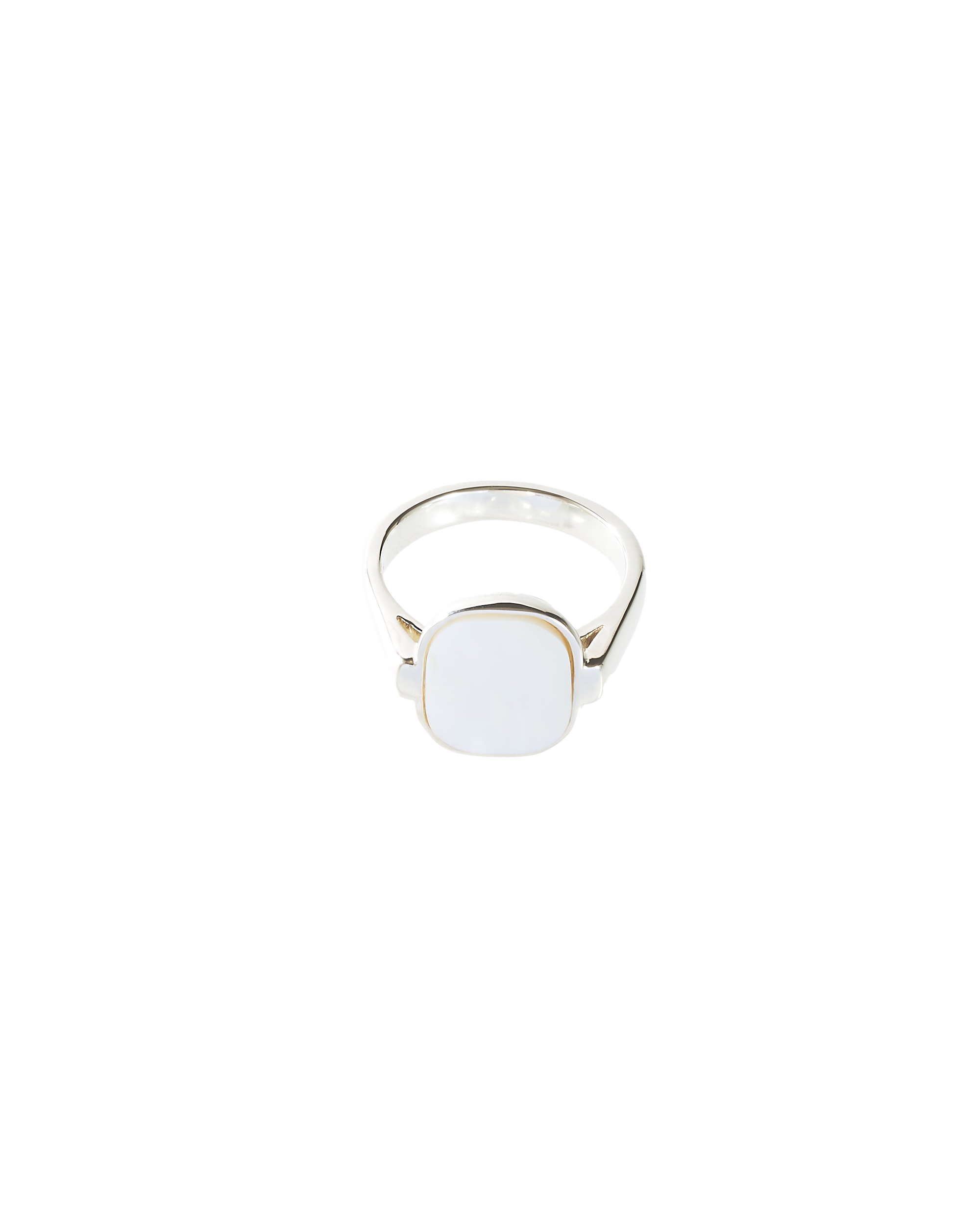 Shell Window Ring -Silver-