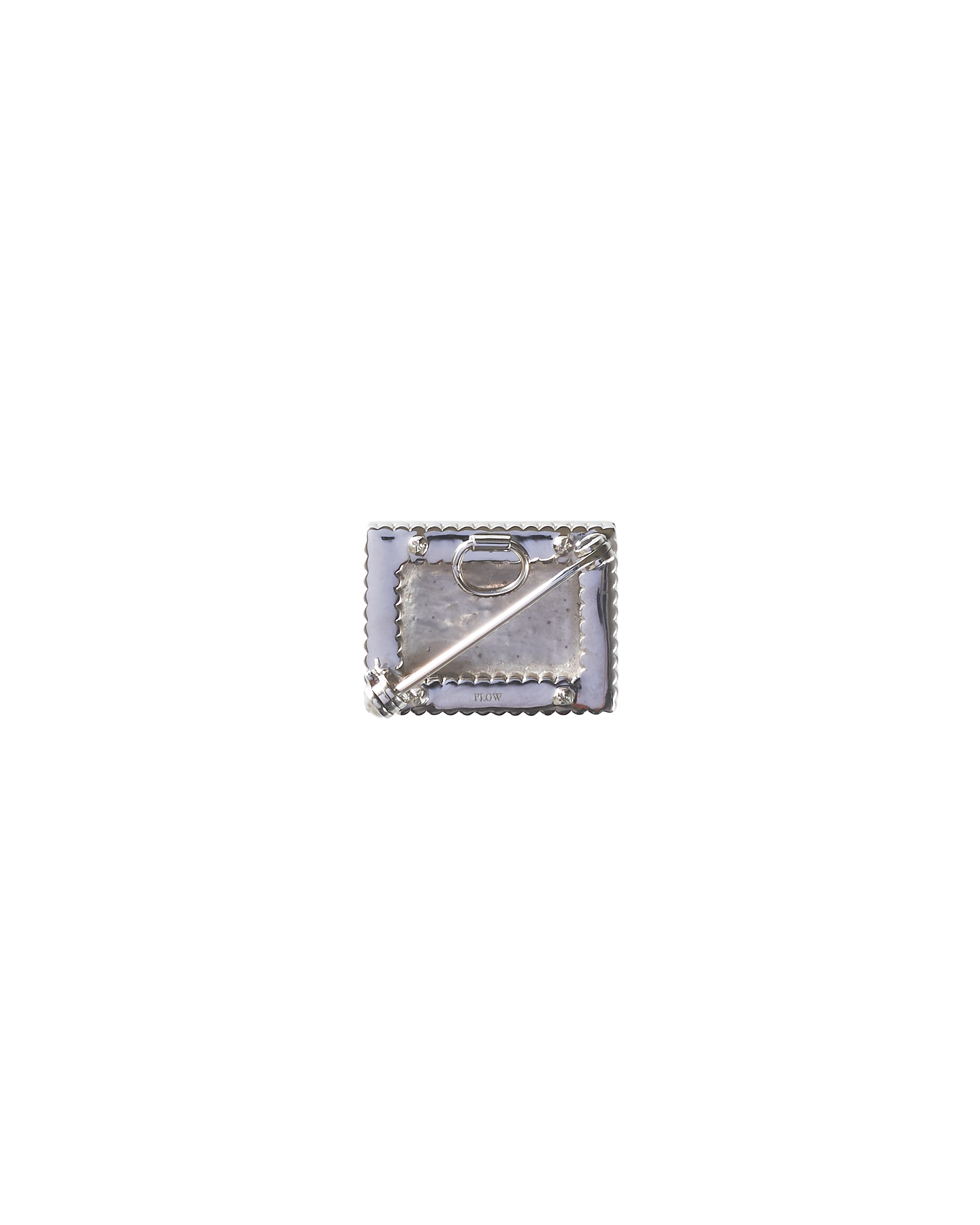 Square Pin Lettering -Silver-