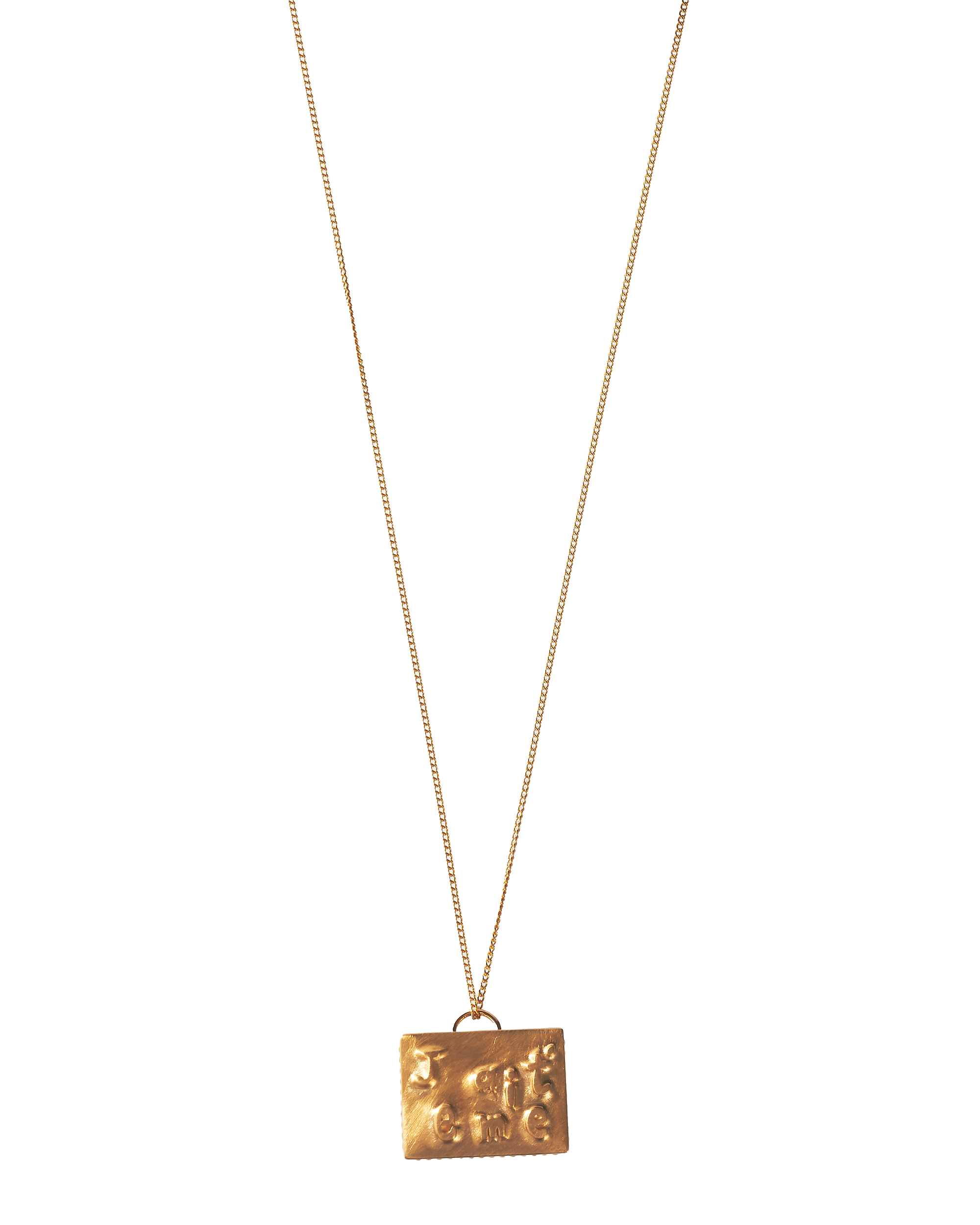 Square Pin Lettering -Gold-