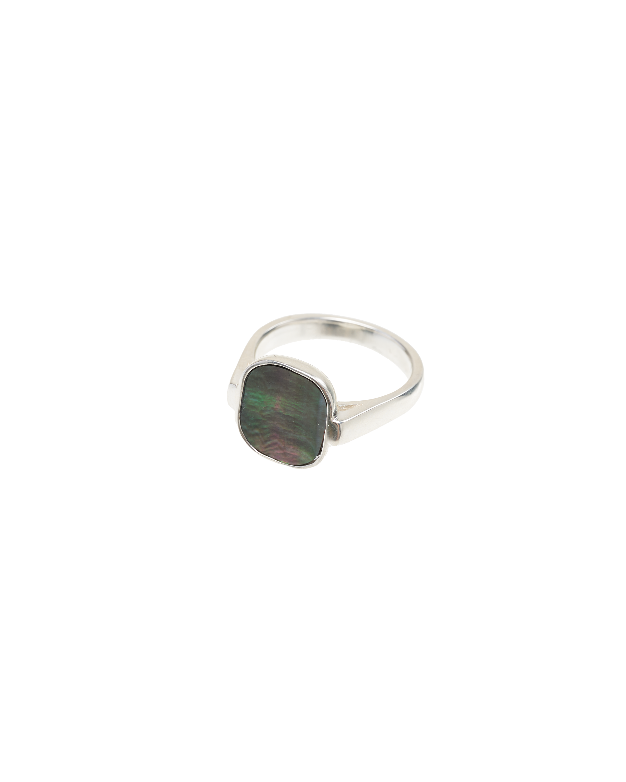 Shell Window Ring -Silver-