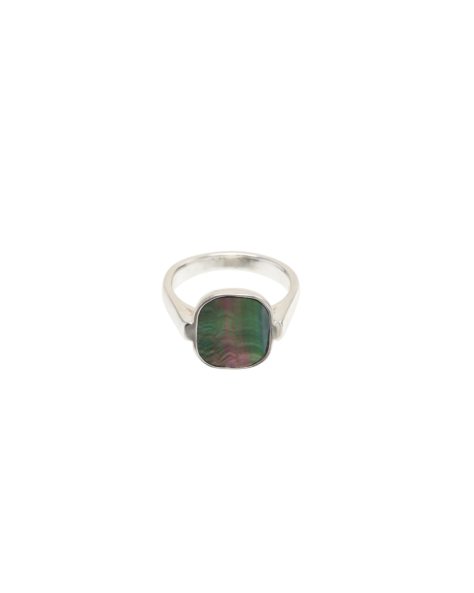 Shell Window Ring -Silver-