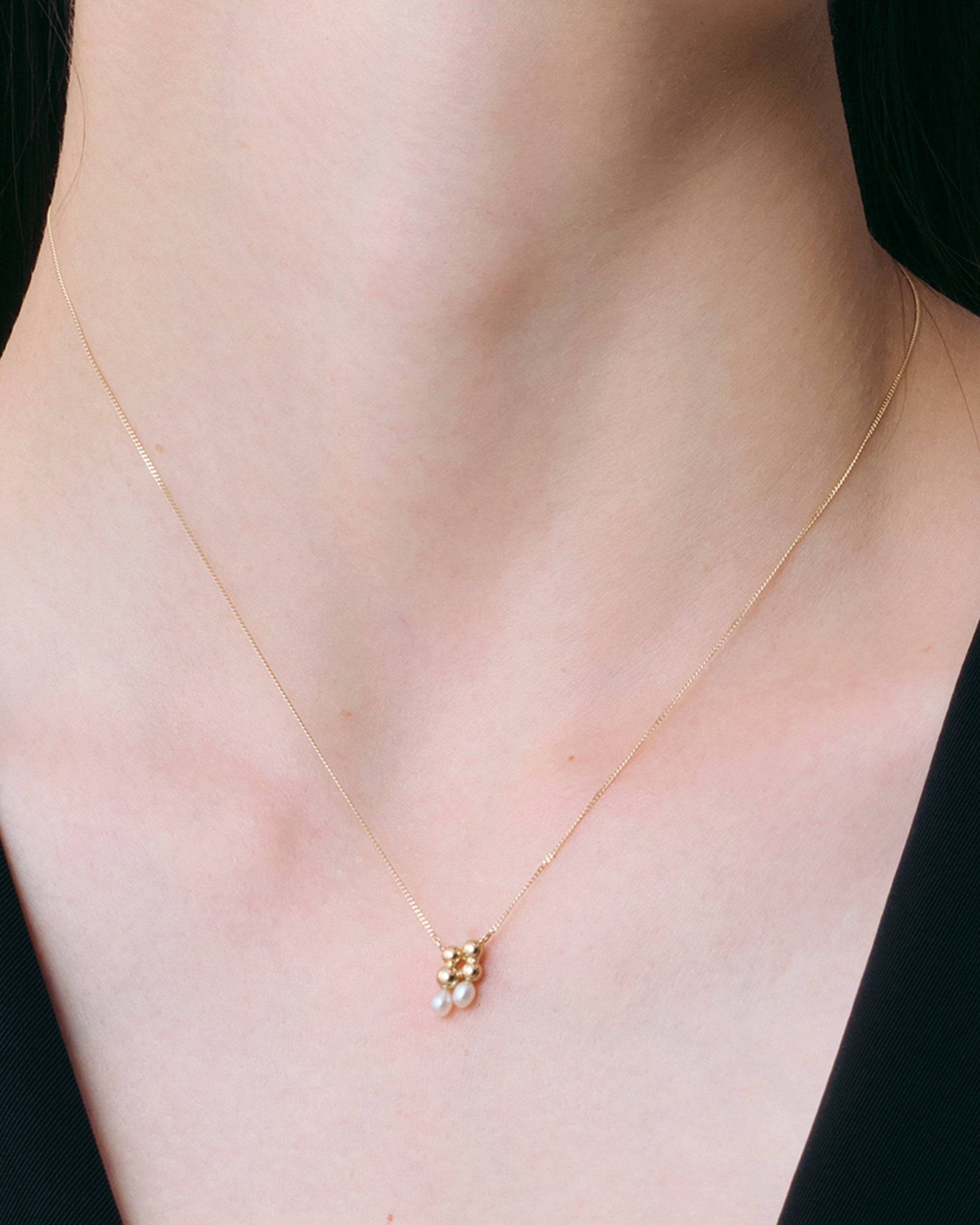 Grain Fruit Pearl Necklace