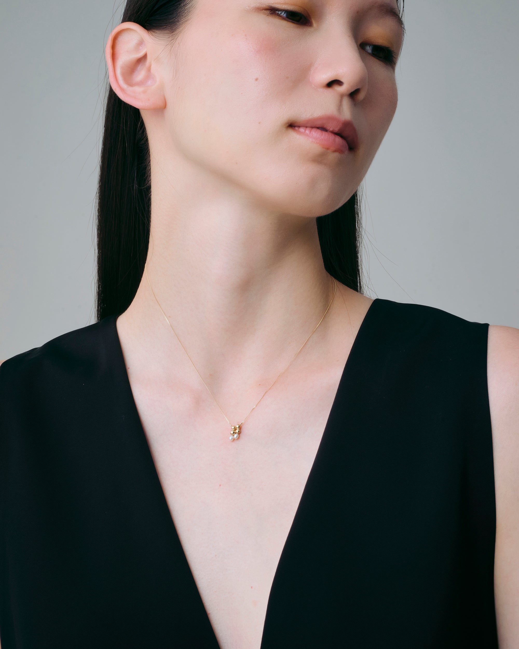 Grain Fruit Pearl Necklace