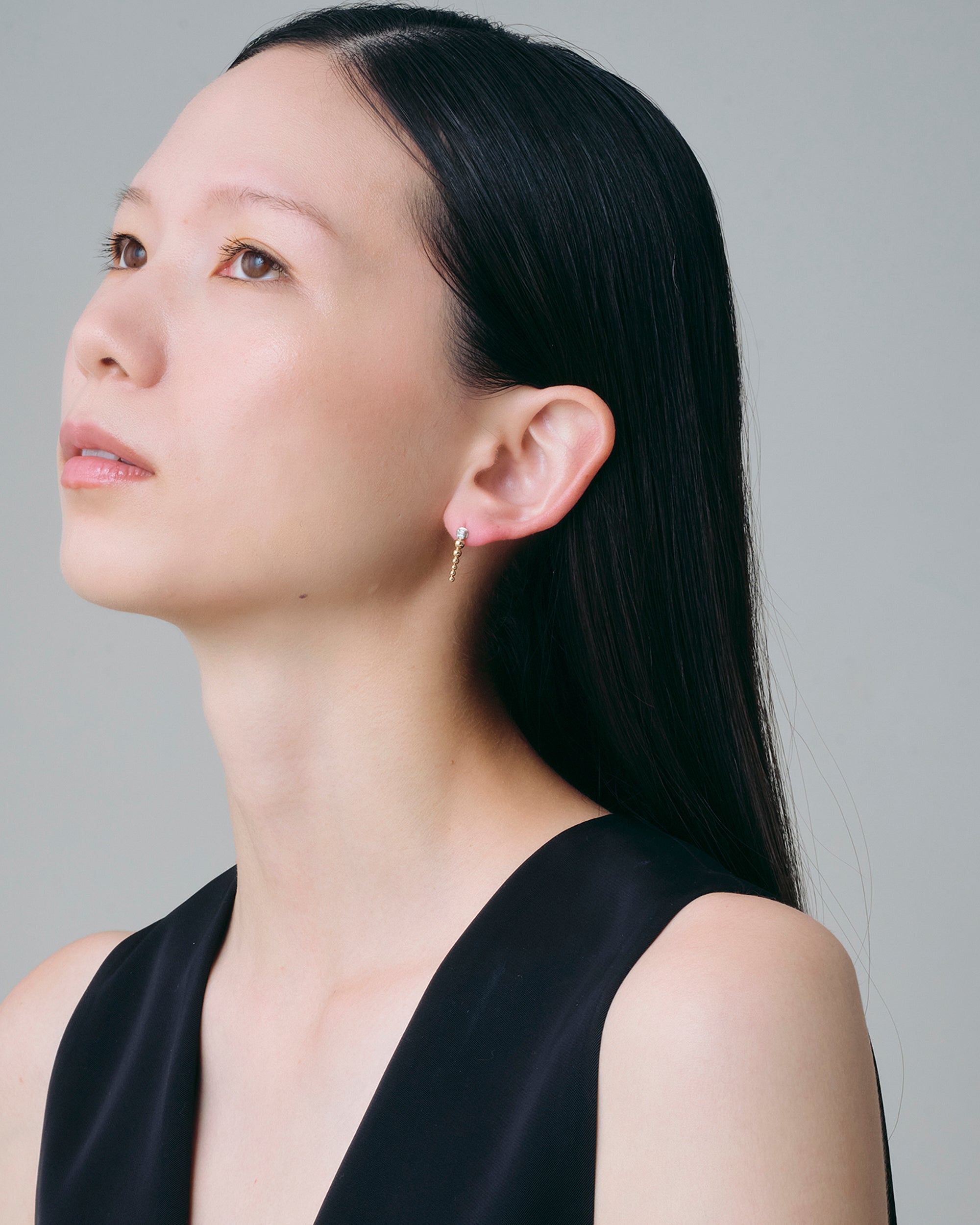 Grain Conch Shell Diamond Carre Pierce