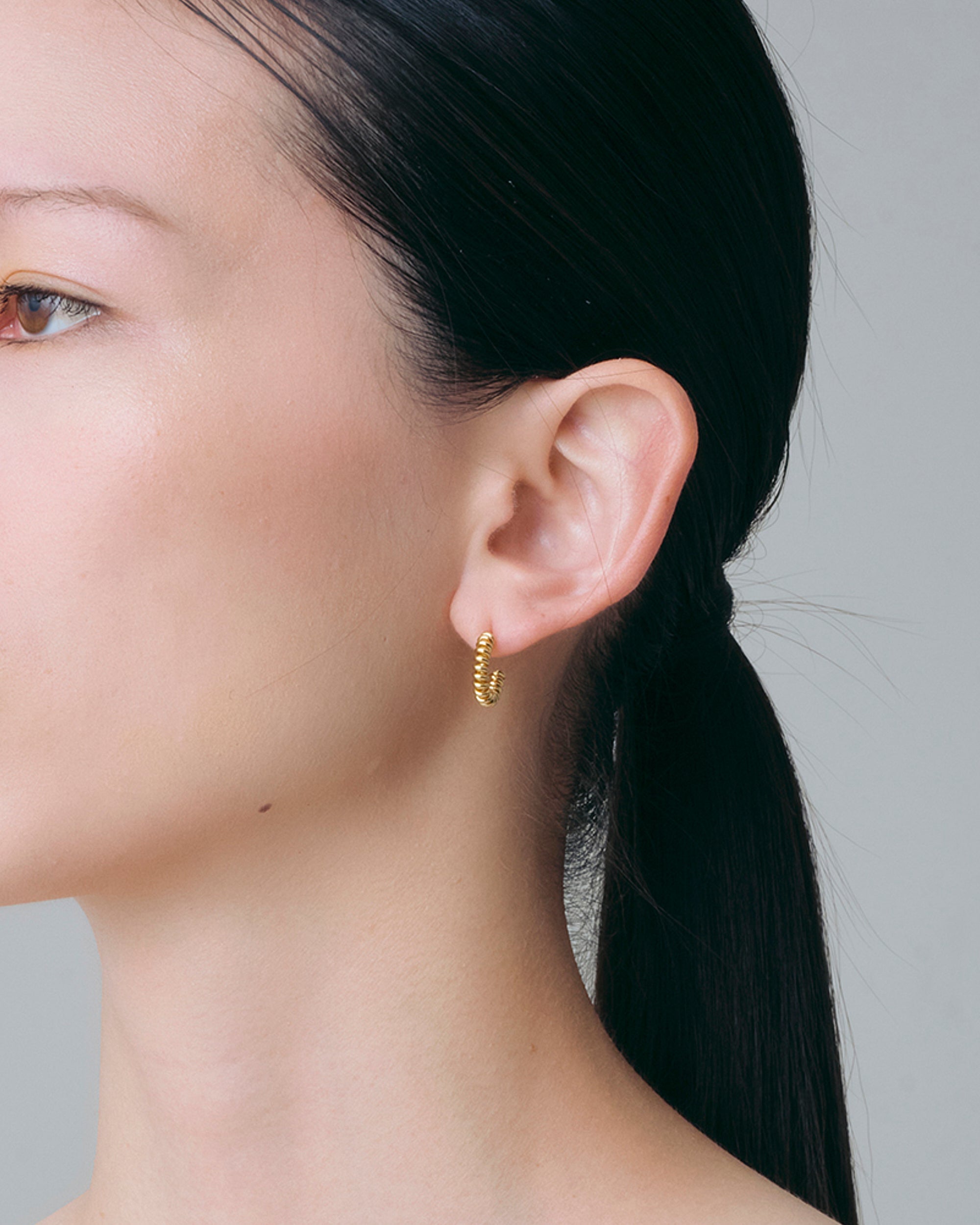 Spring Pierces -Gold-