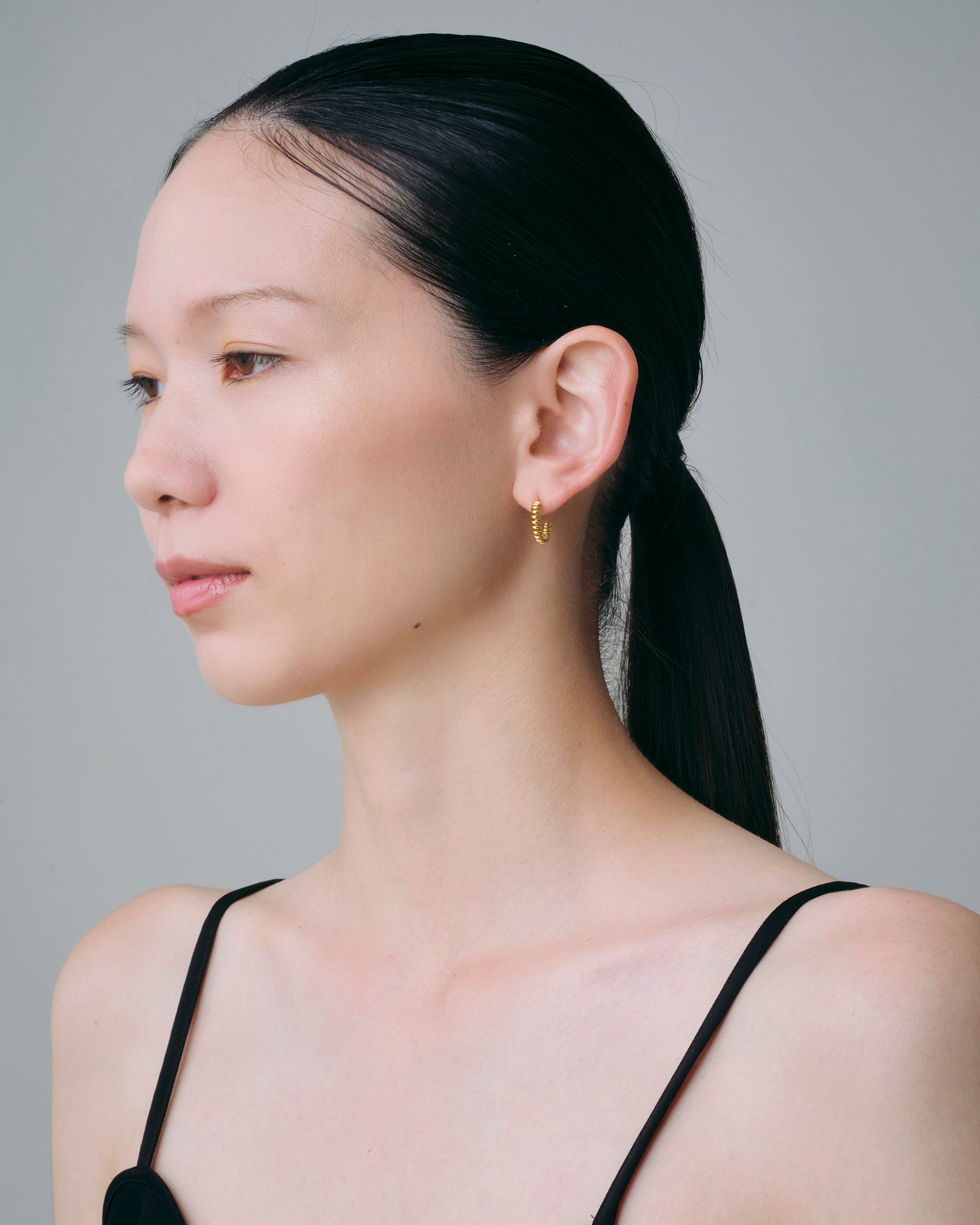 Spring Pierces -Gold-