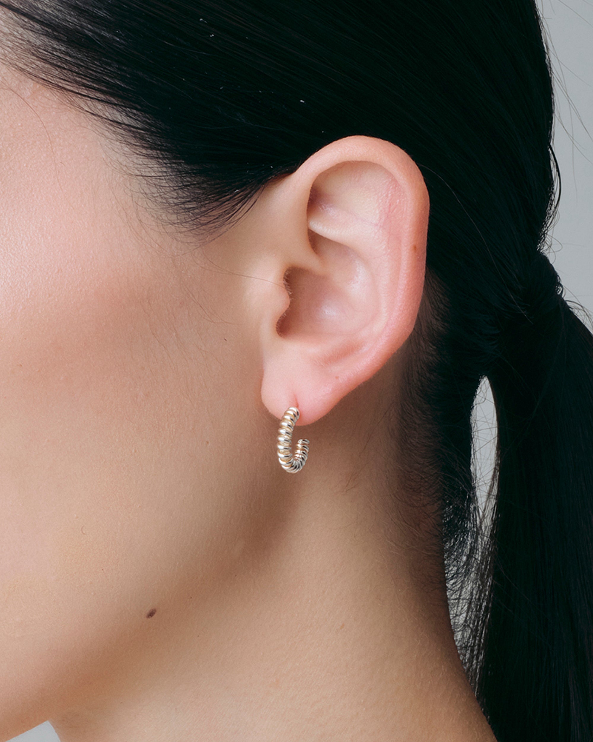 Spring Pierces -Silver-