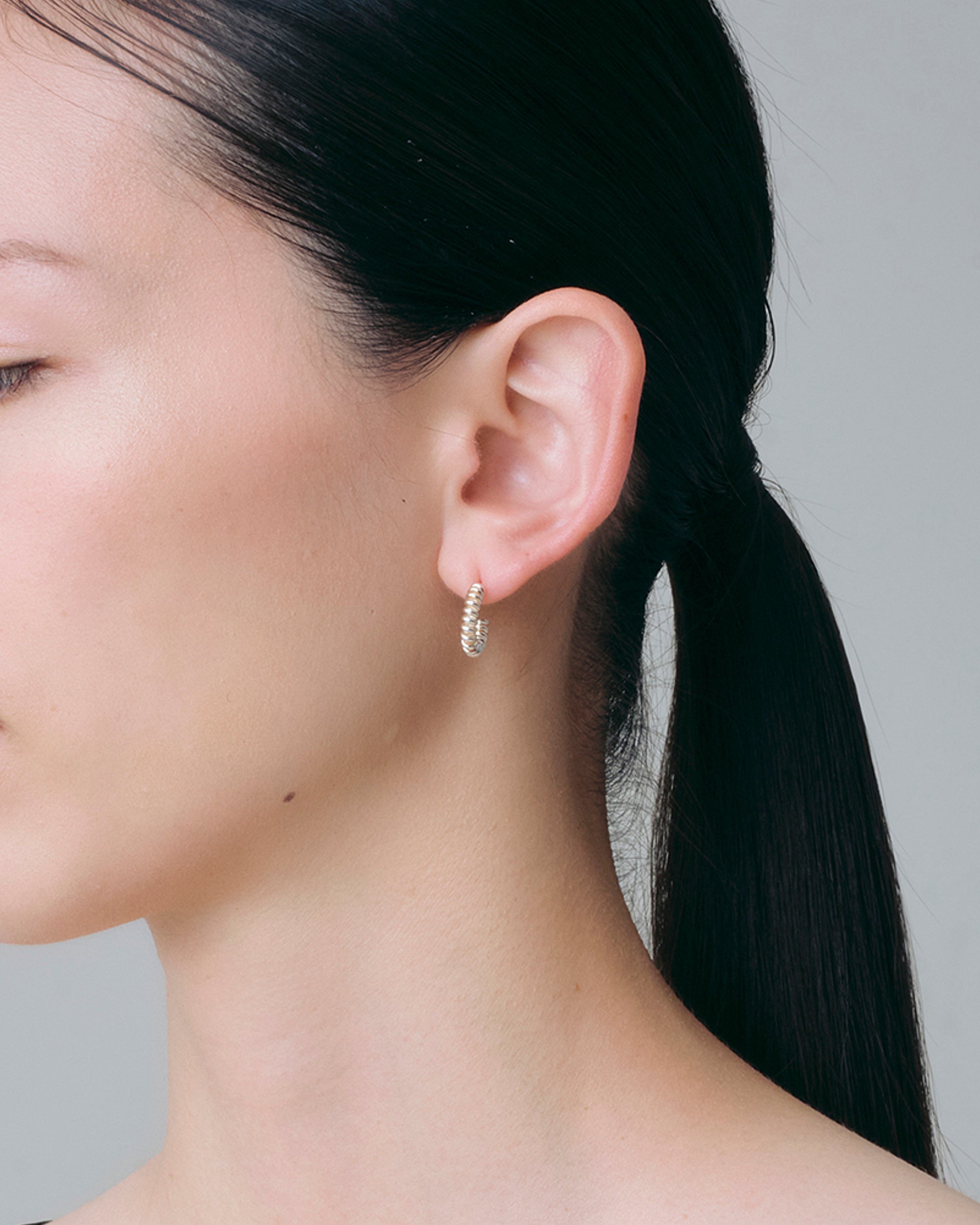 Spring Pierces -Silver-