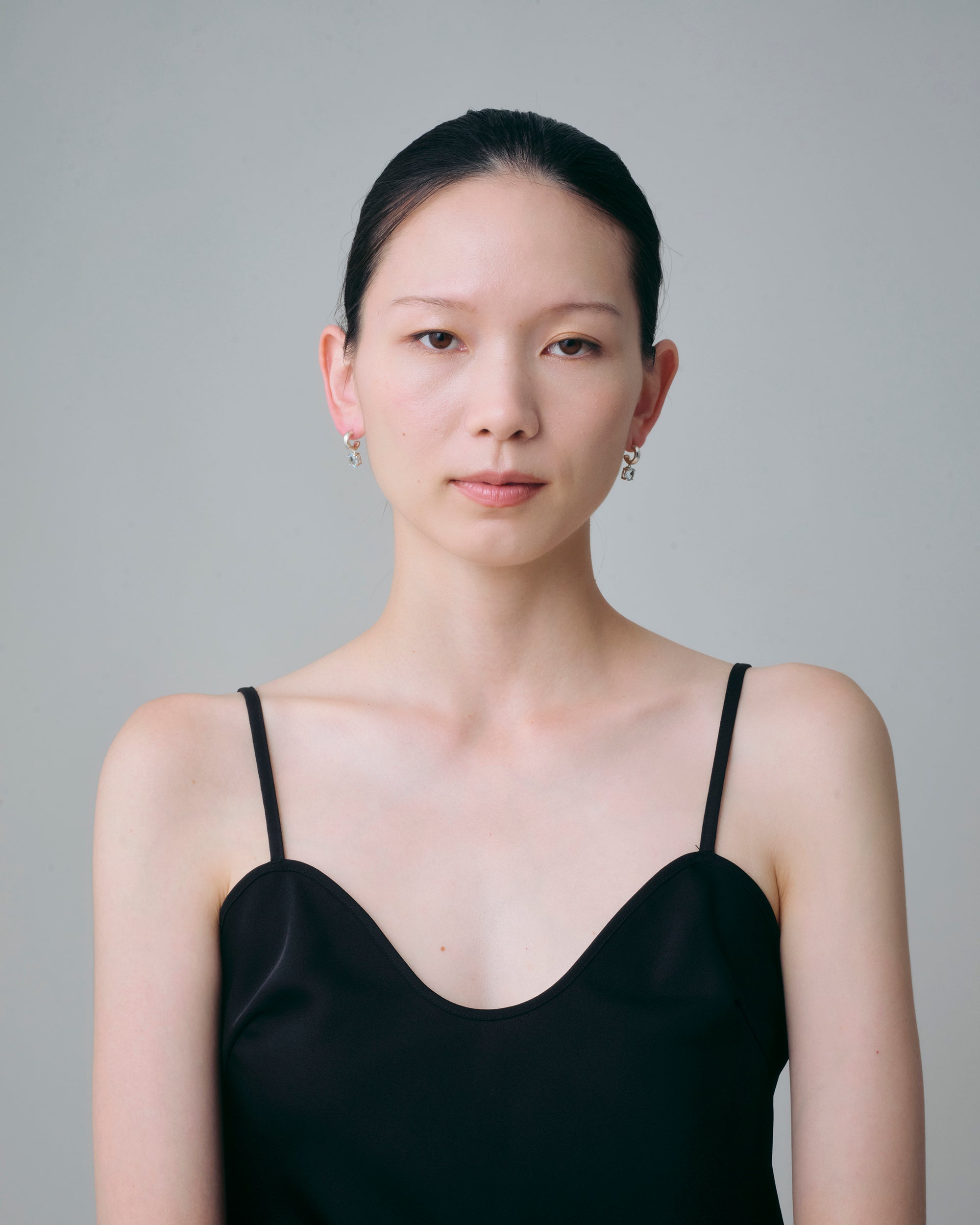 Sunny C Stone PiercesBlue Topaz  -Silver-