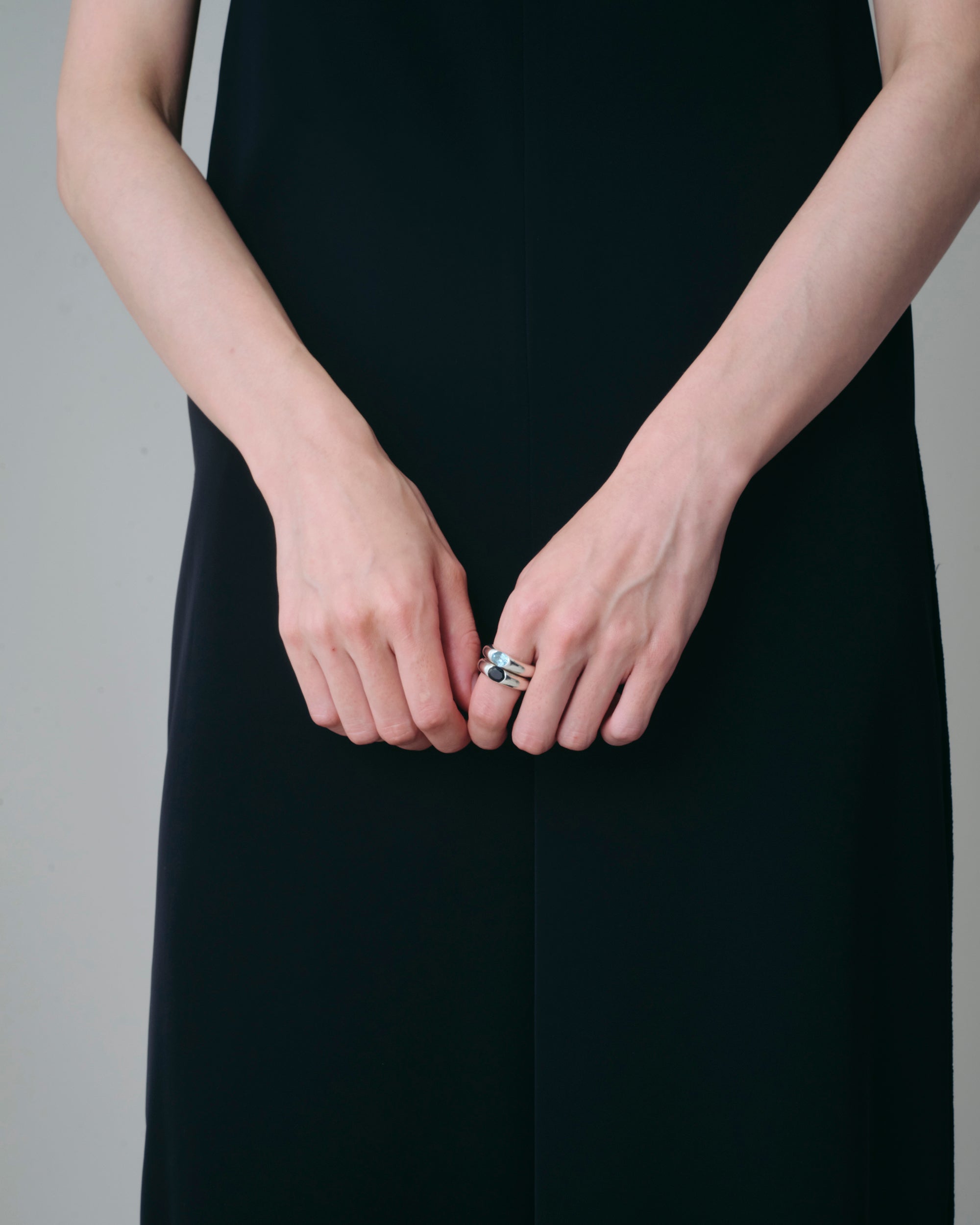 One Stone Ring Onyx