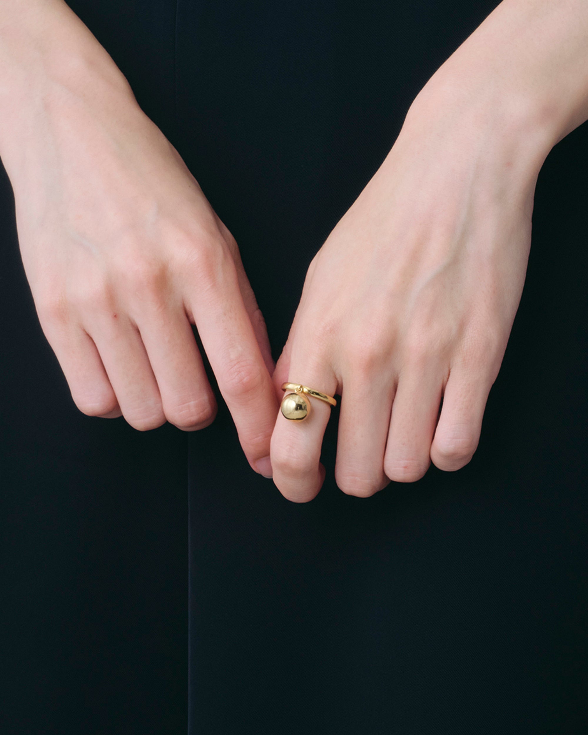 Balloon Ring -Gold-