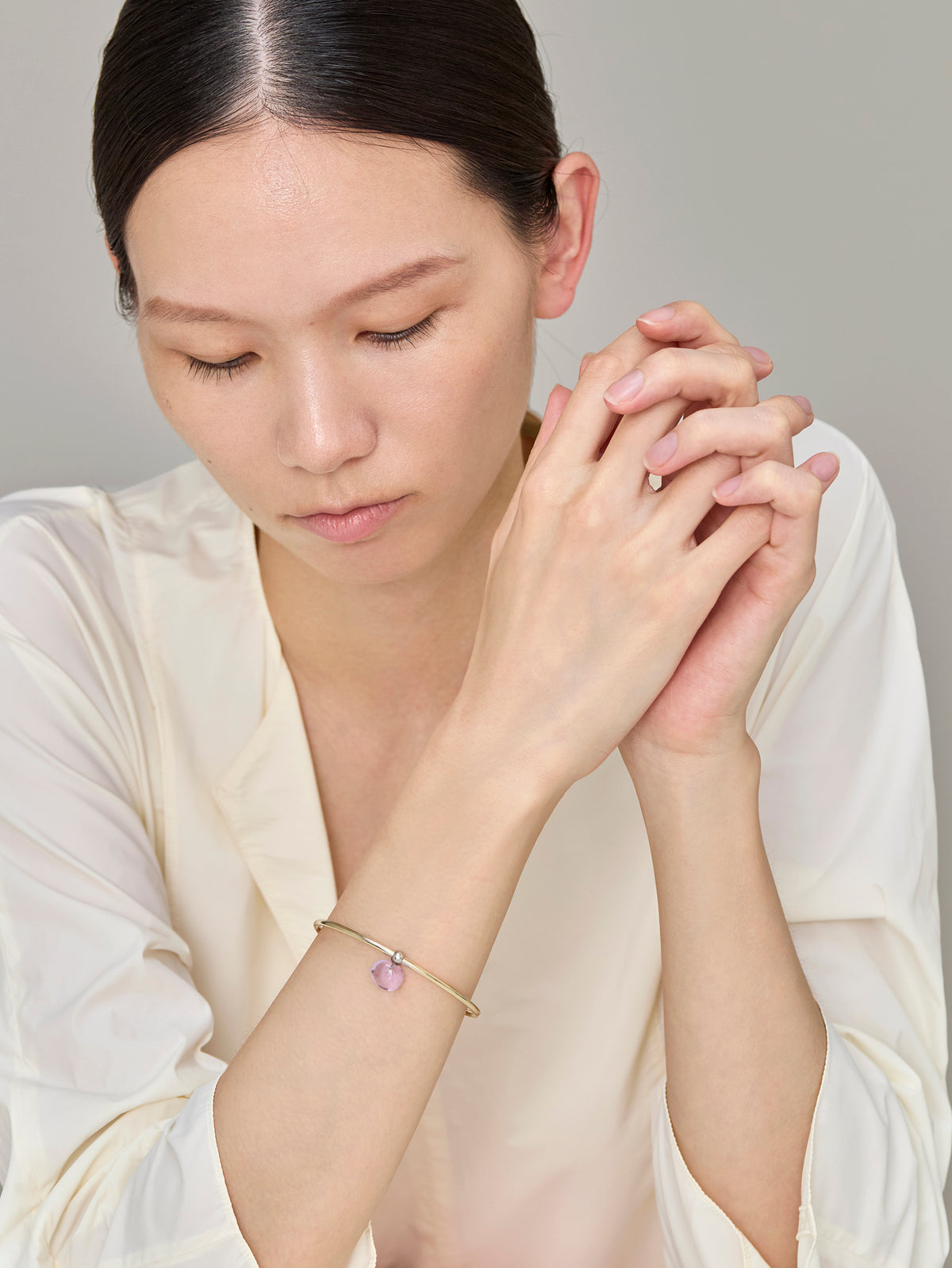 Flower Stalk Bracelet -Gold-