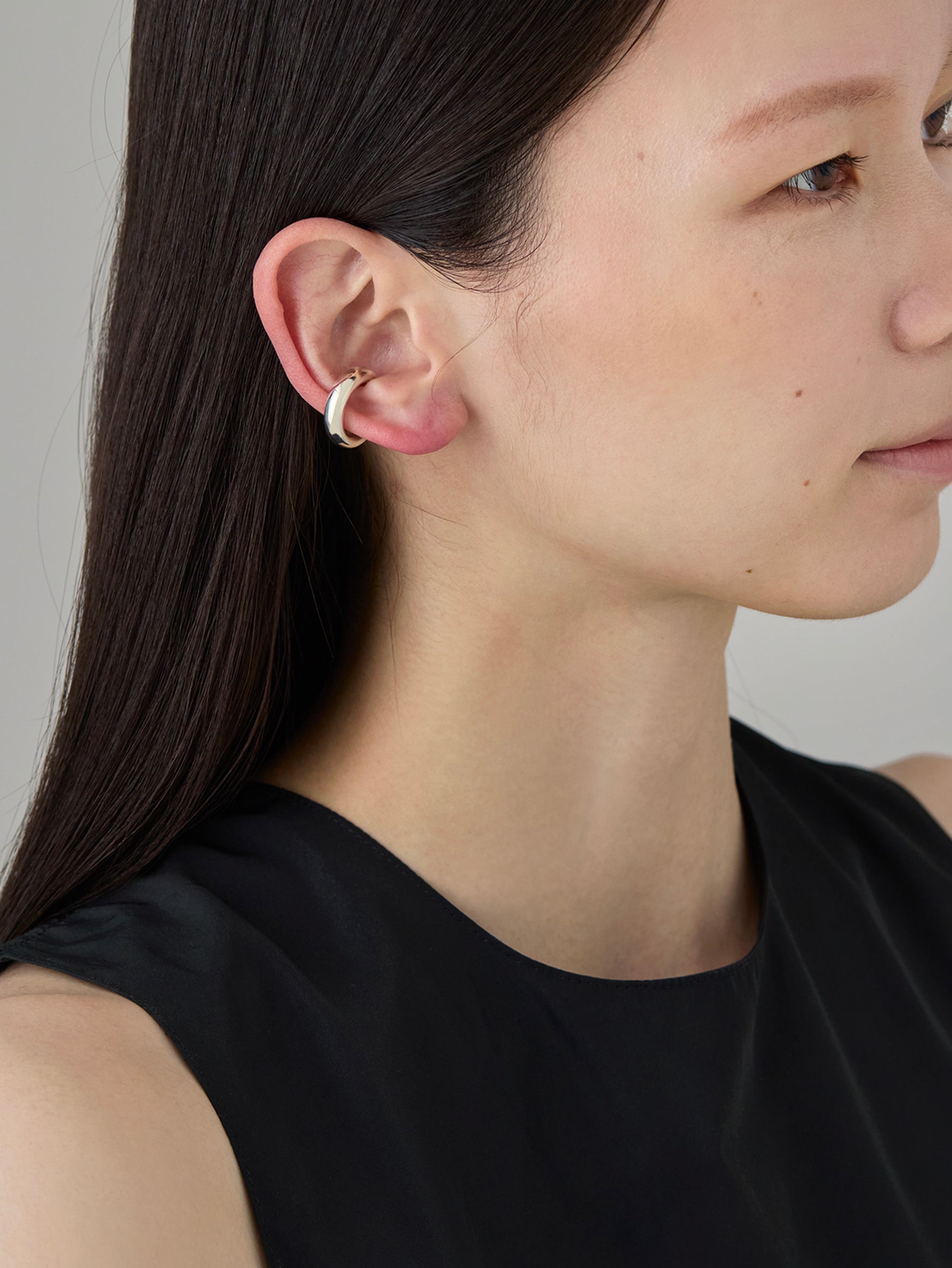 Drop Earcuff -Silver-