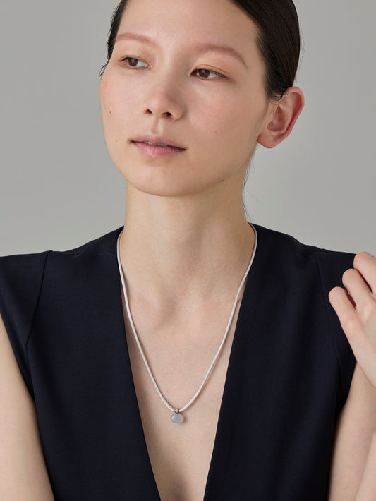 Charm Dew Drop-Chalcedony