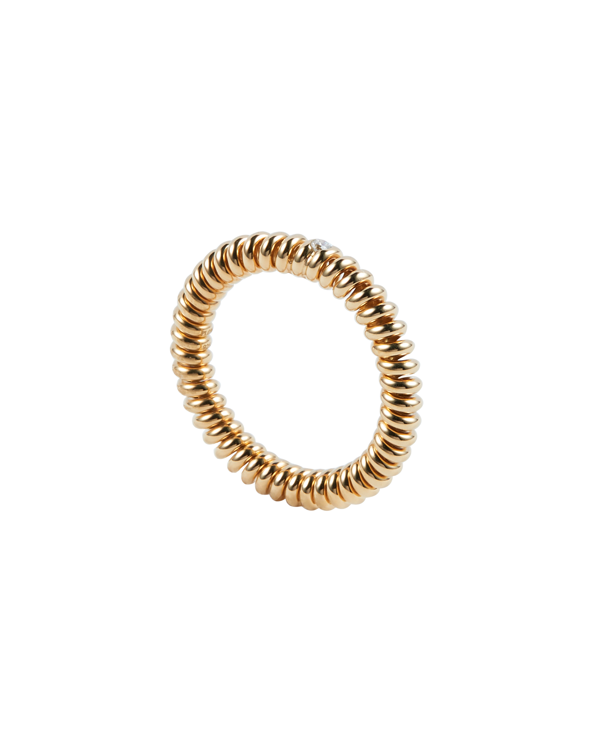 Spring Small Stone Ring -Gold-