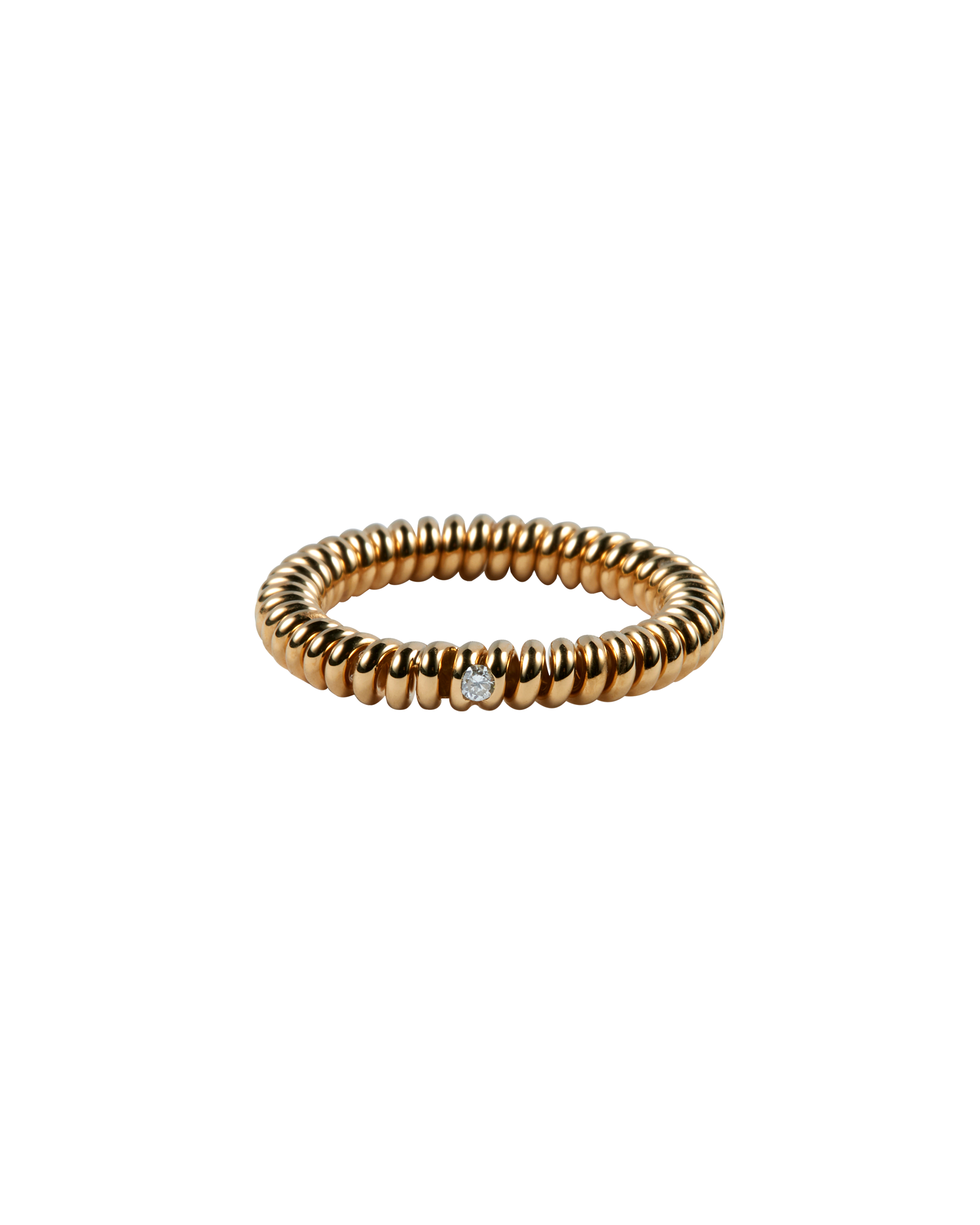 Spring Small Stone Ring -Gold-