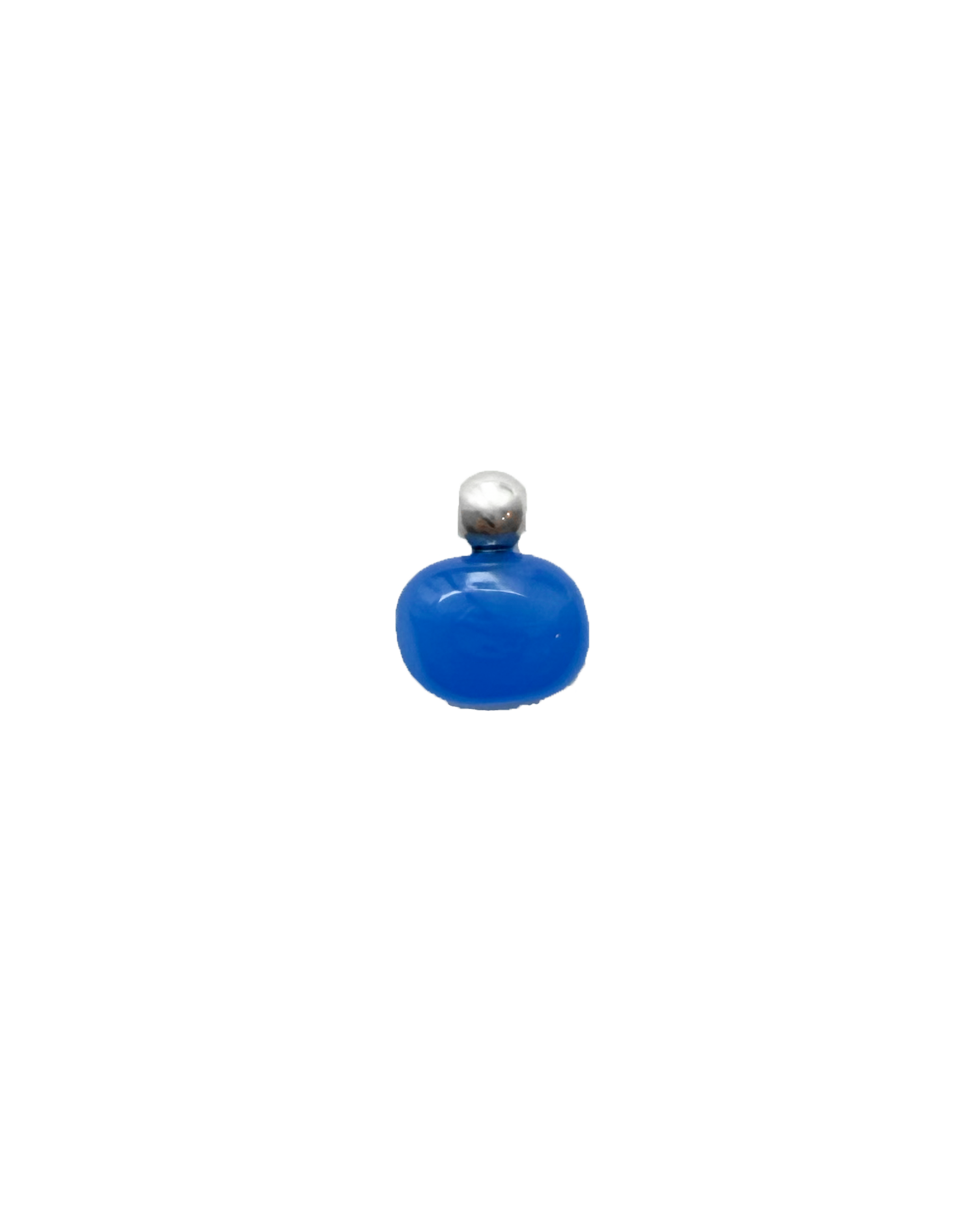 Charm Dew Drop-Blue Chalcedony