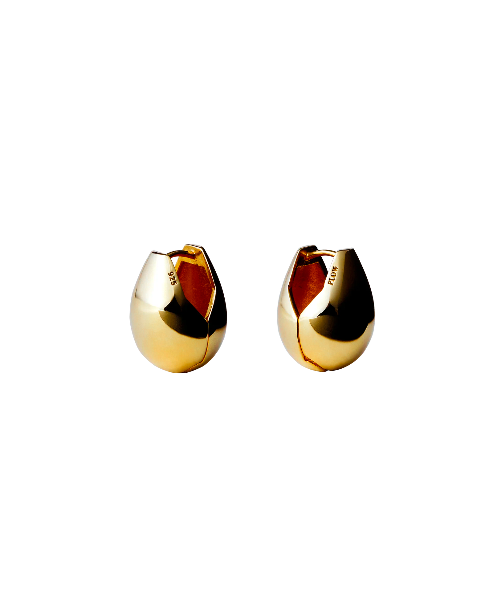 Drop Pierce Multi Stone -Gold-