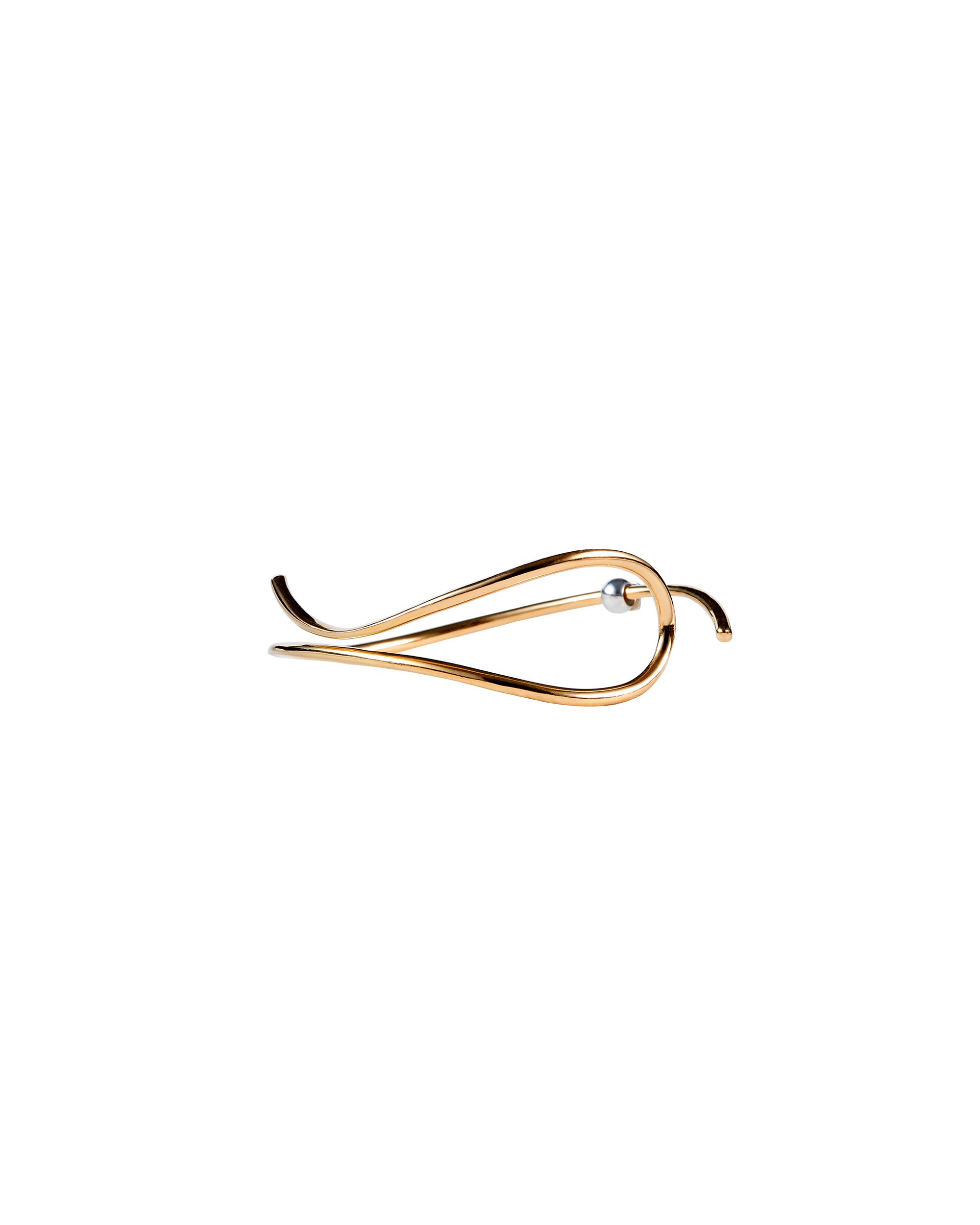 Wave Bangle Calm - Gold -