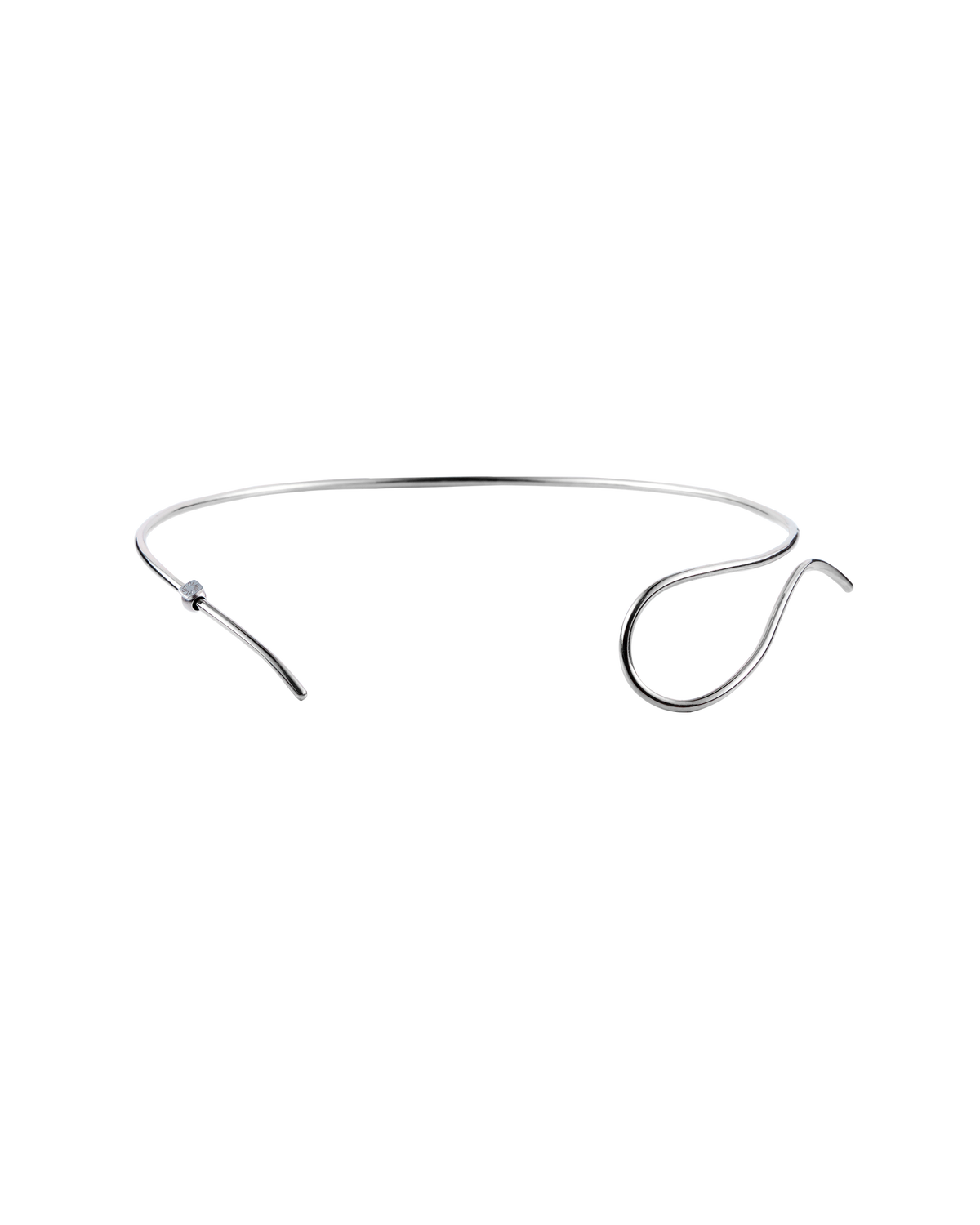 Wave Choker -Calm-Silver