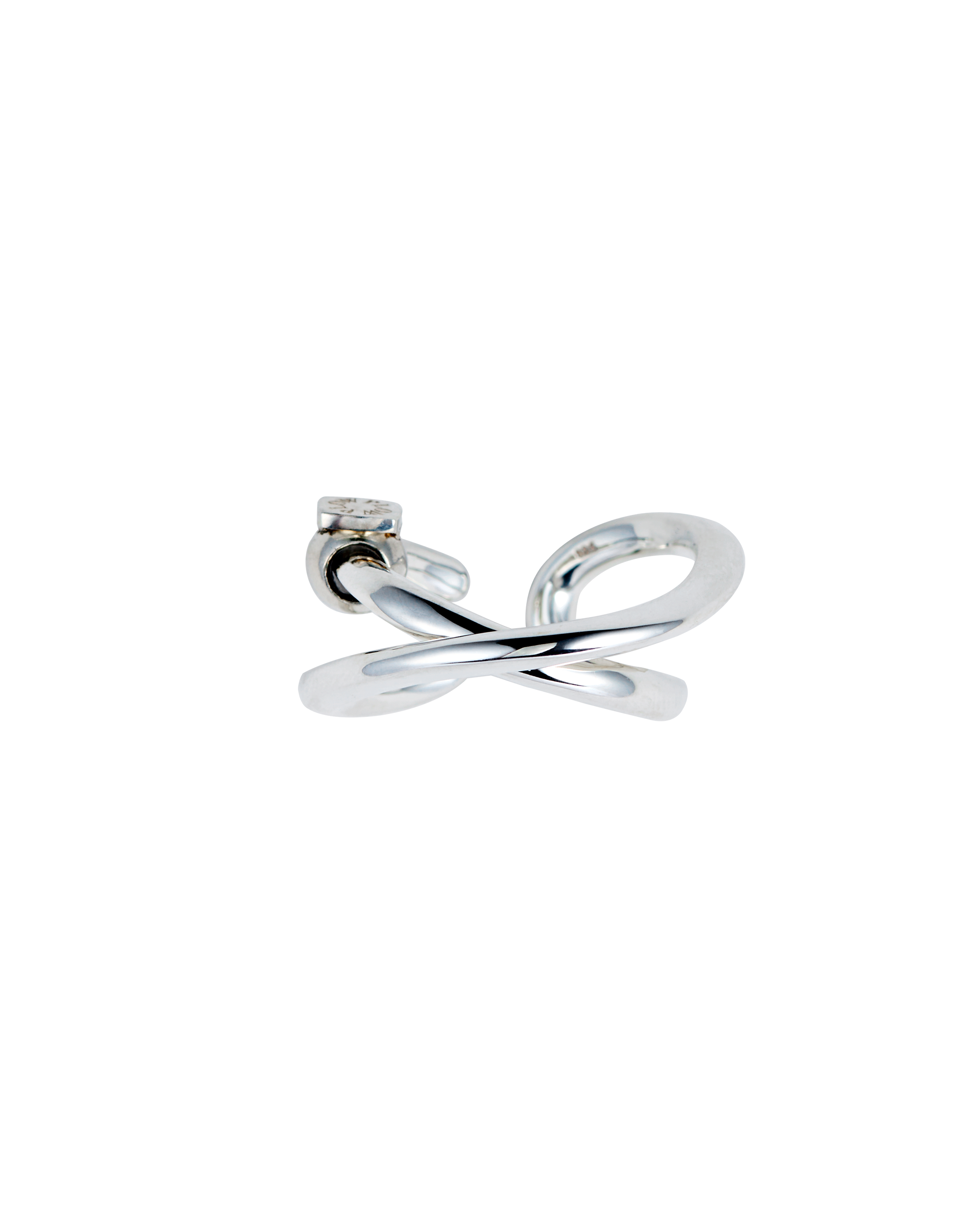 Wave Ear Cuff -Feel- Silver
