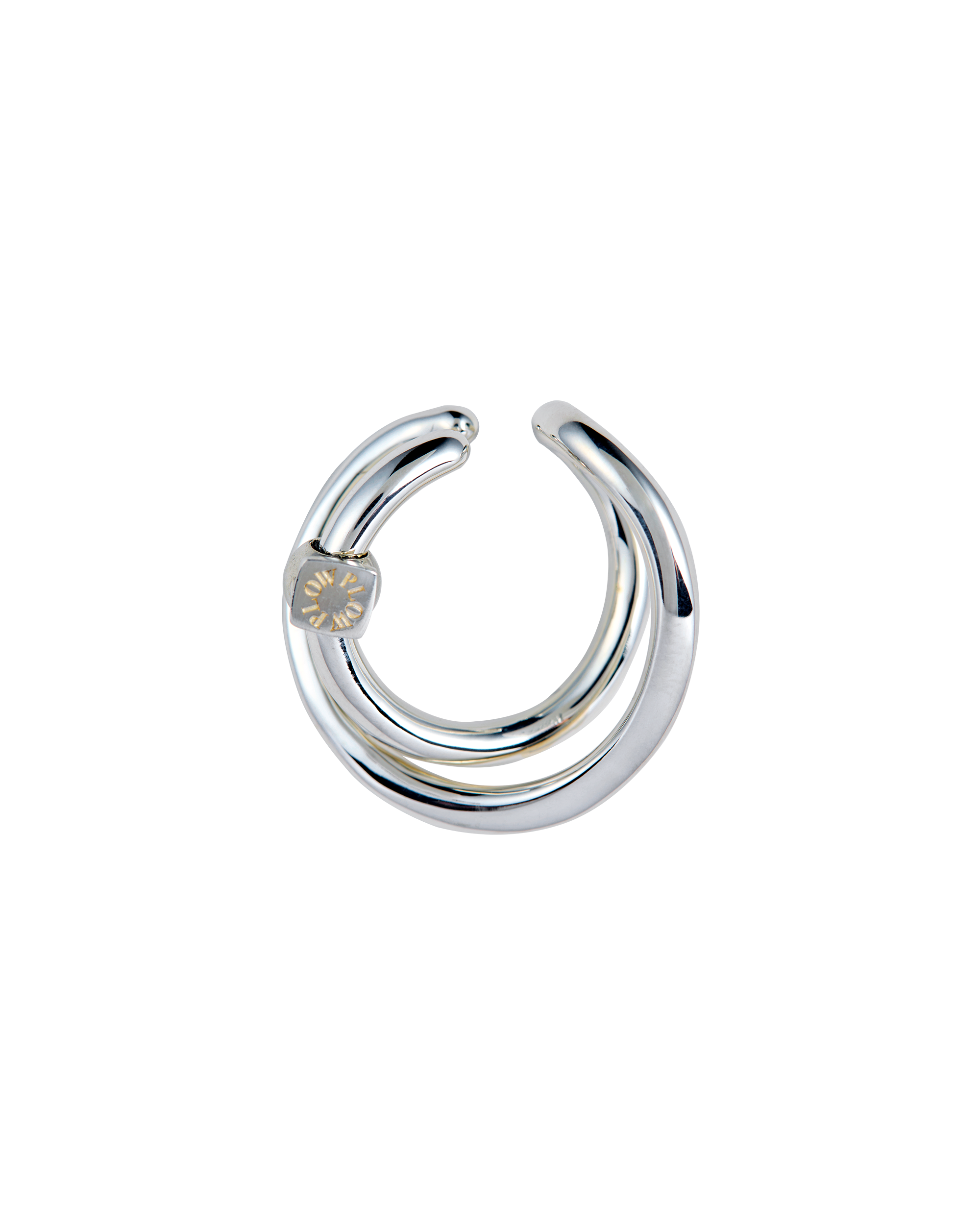 Wave Ear Cuff -Feel- Silver