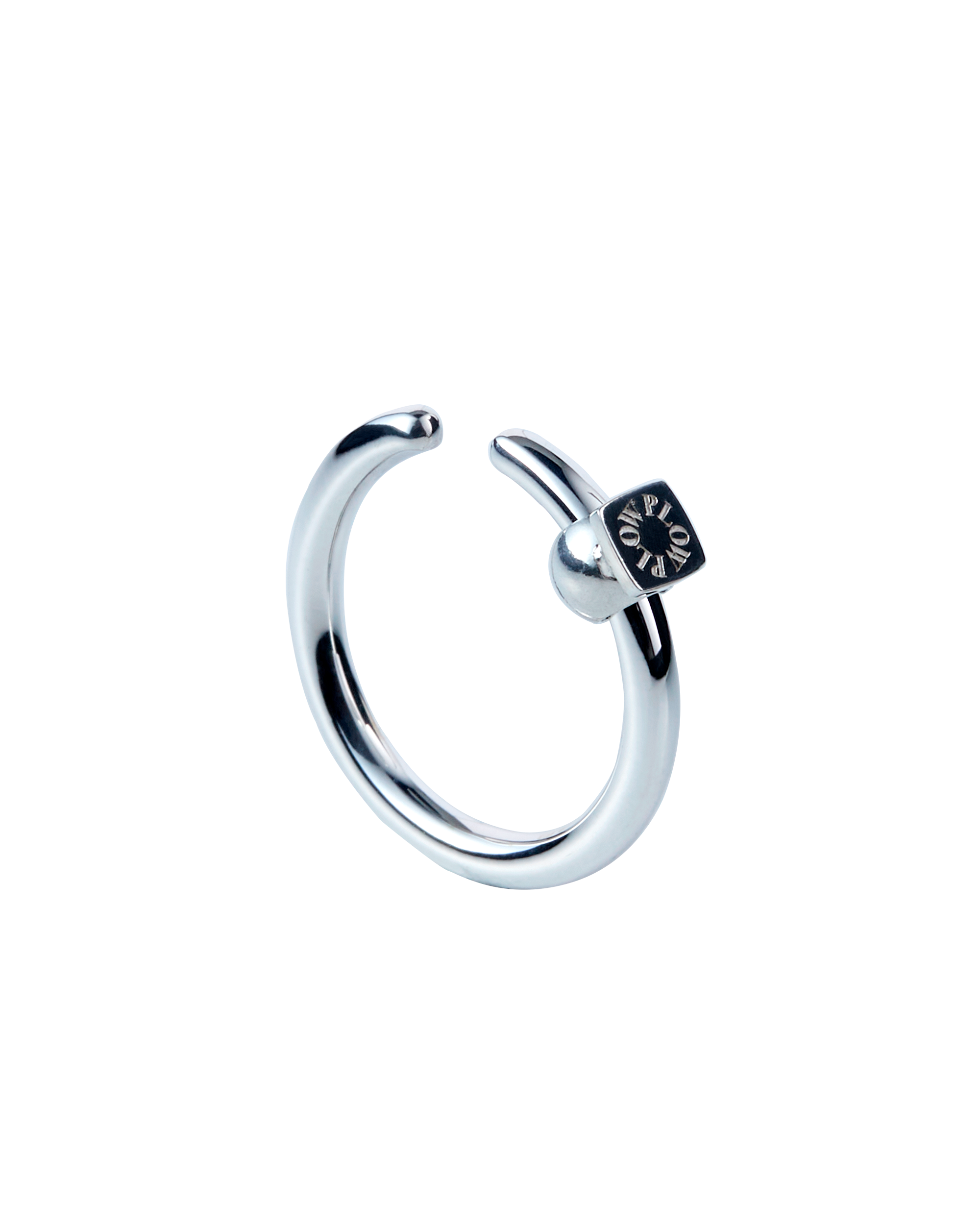 Ear Cuff Ring -Silver-