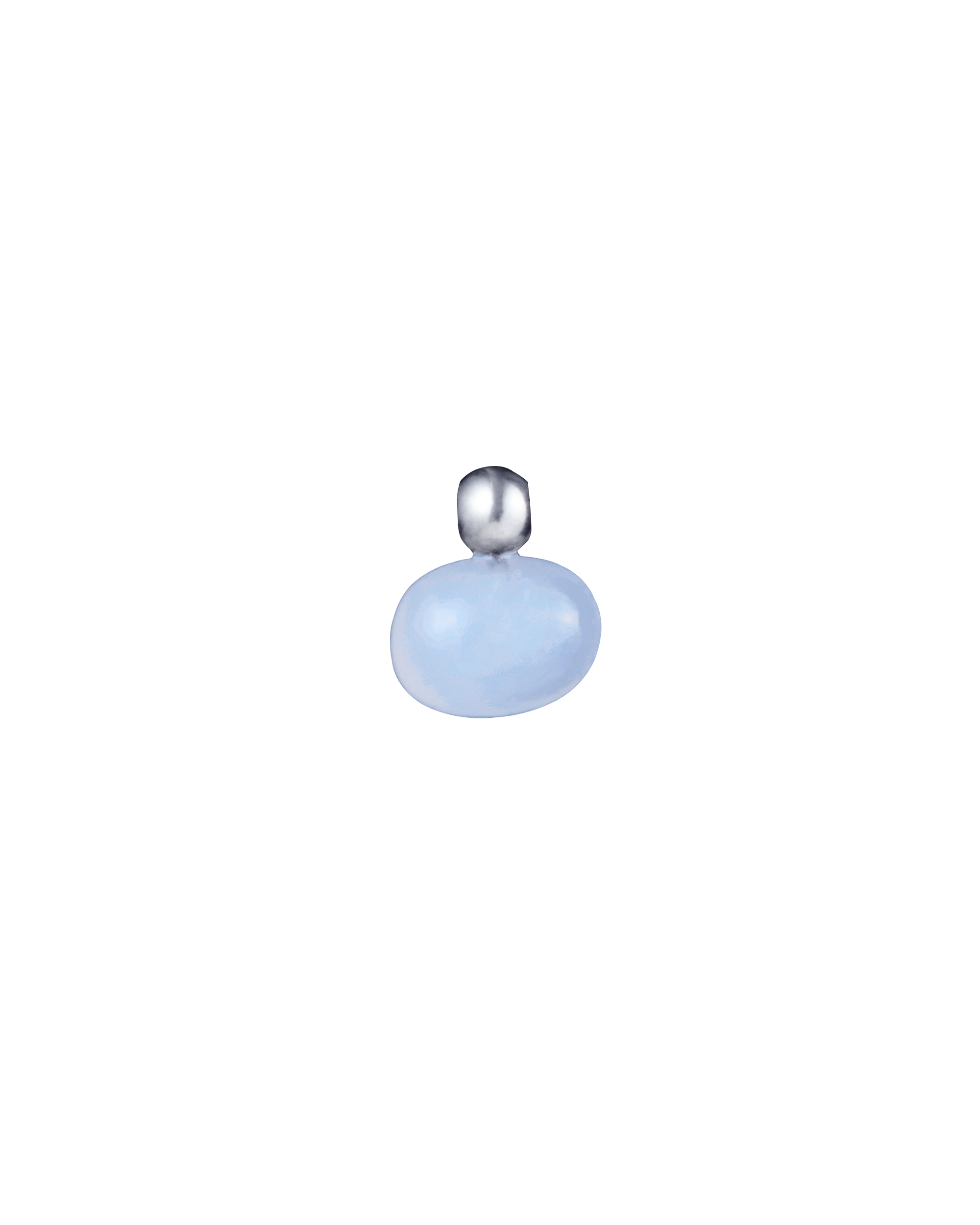 Charm Dew Drop-Chalcedony