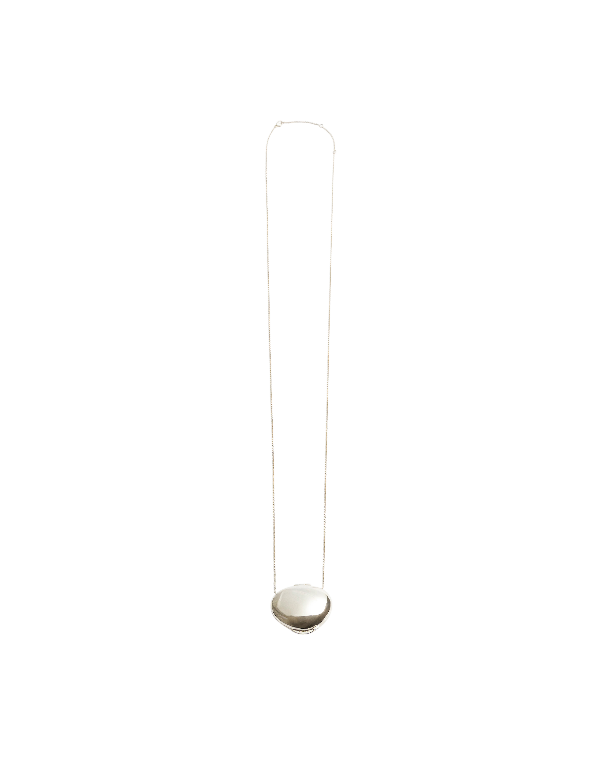 Essence Stone Necklace. M -Silver-