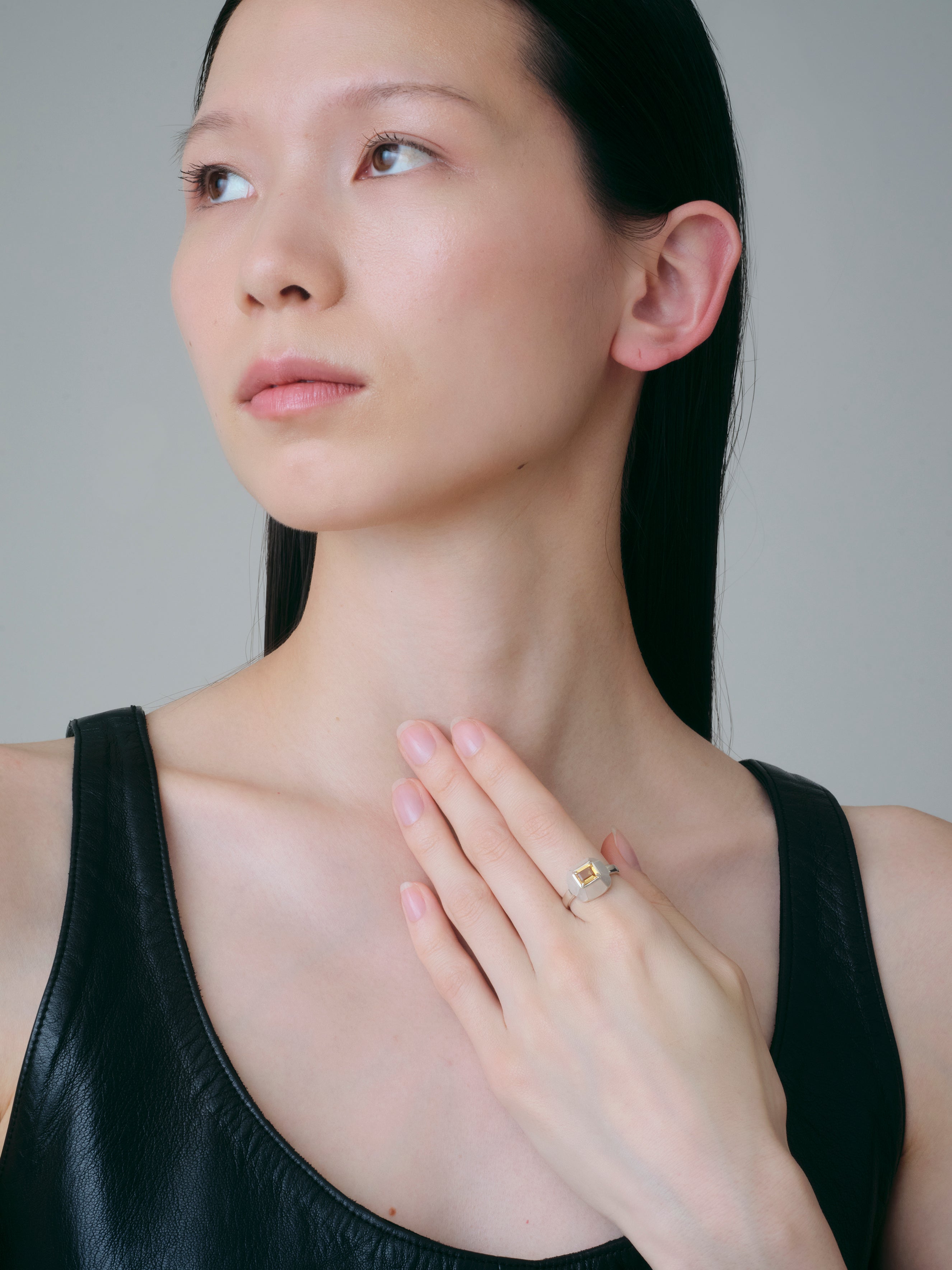 Chamomile Citrine Ring