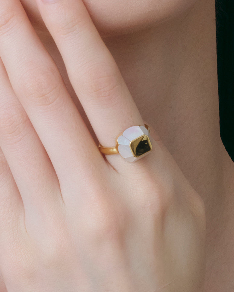 Chamomile Ring -Gold-