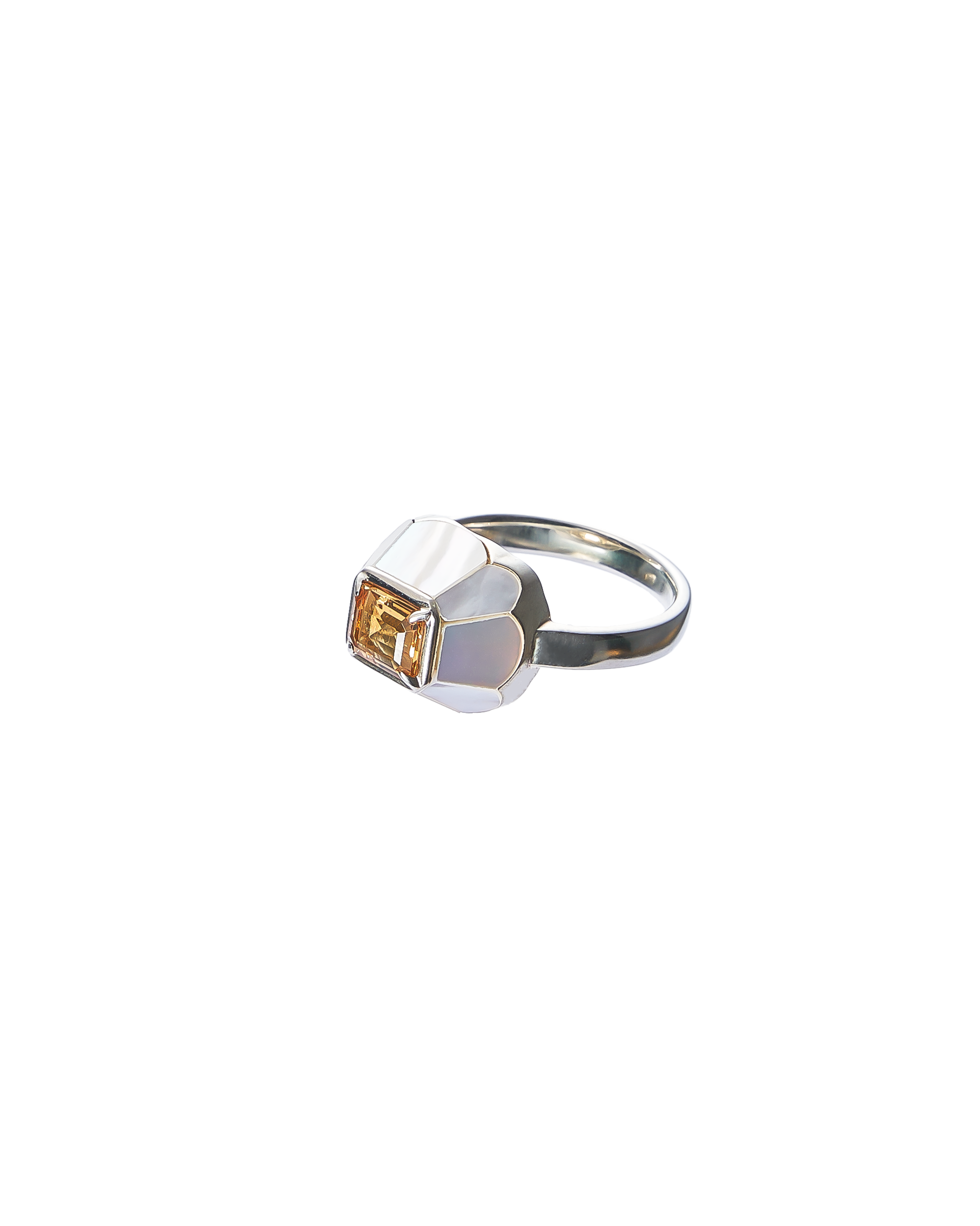 Chamomile Citrine Ring
