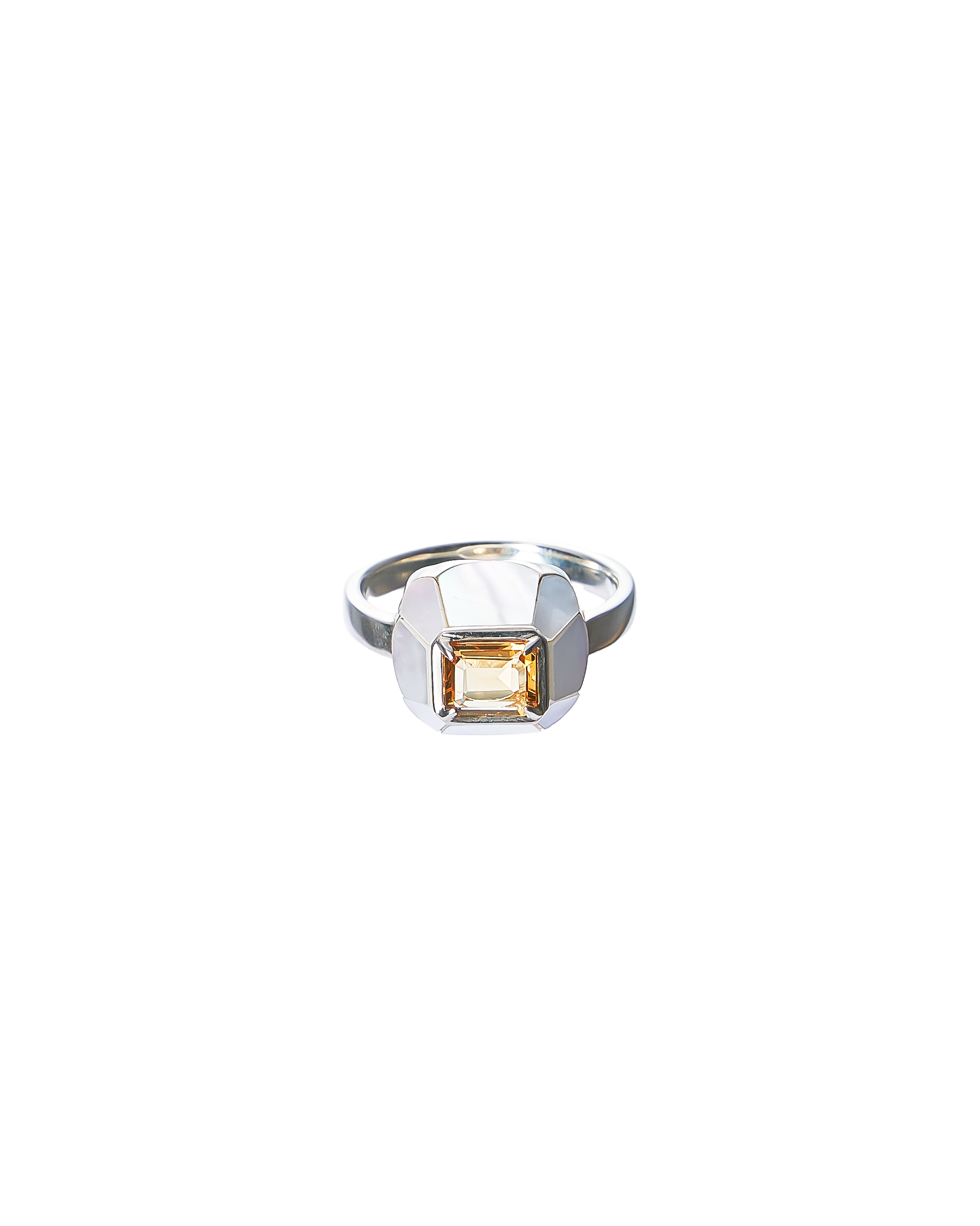 Chamomile Citrine Ring