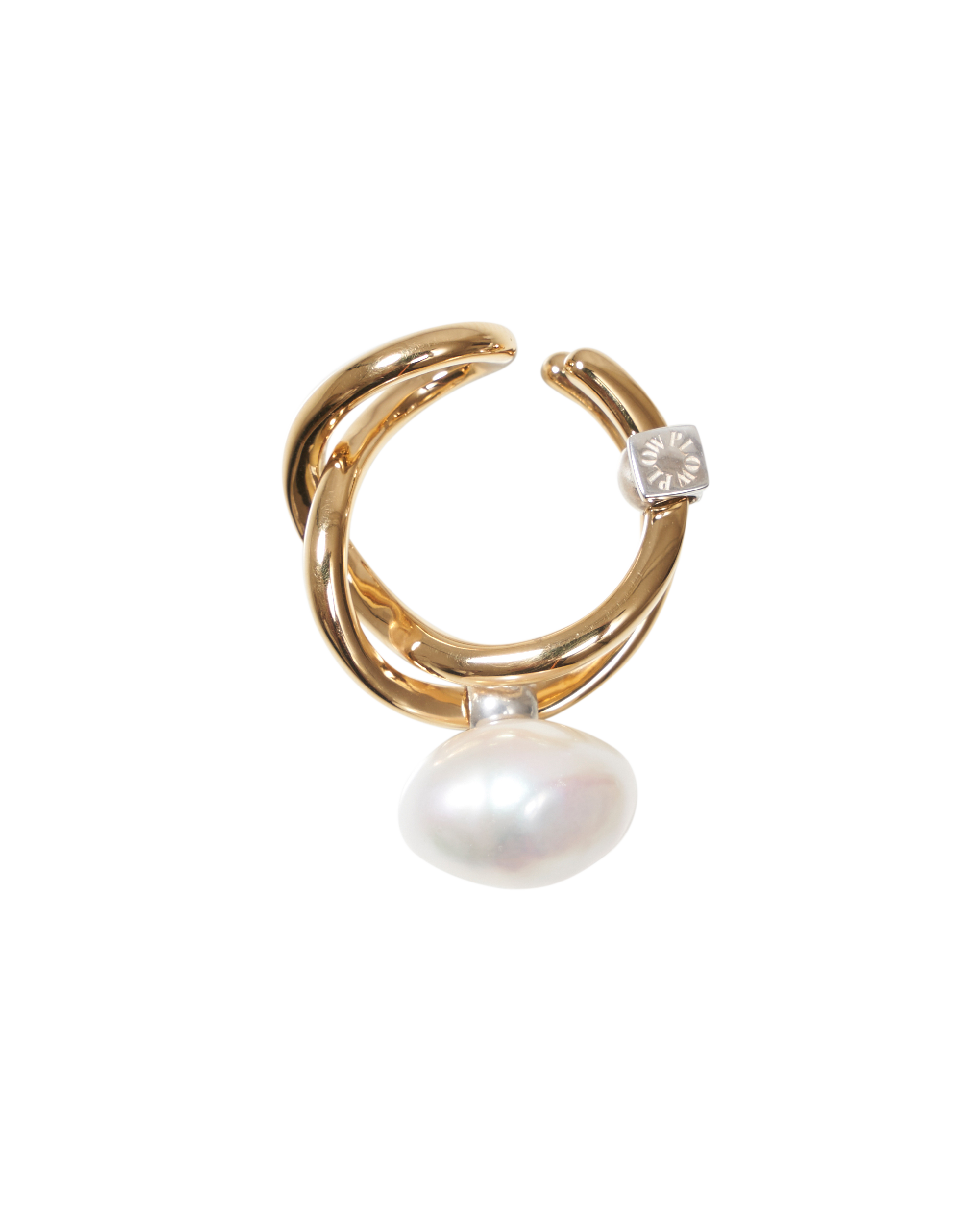Wave Ear Cuff -Wish- Gold