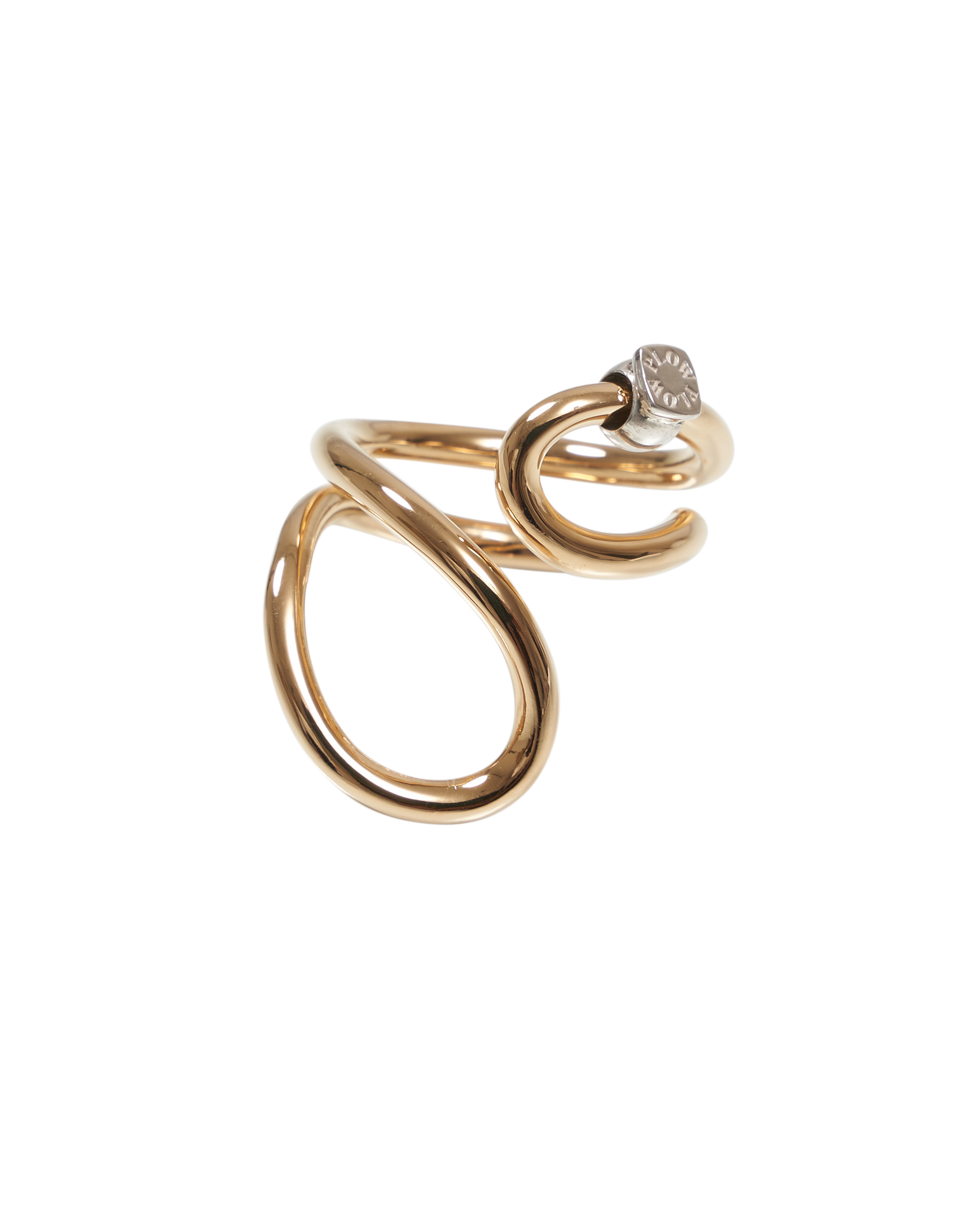 Wave Ring -Hug- Gold