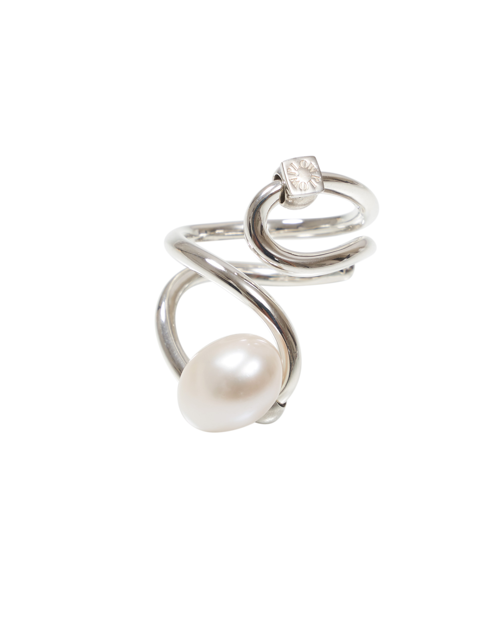 Wave Ring -Hug- Silver