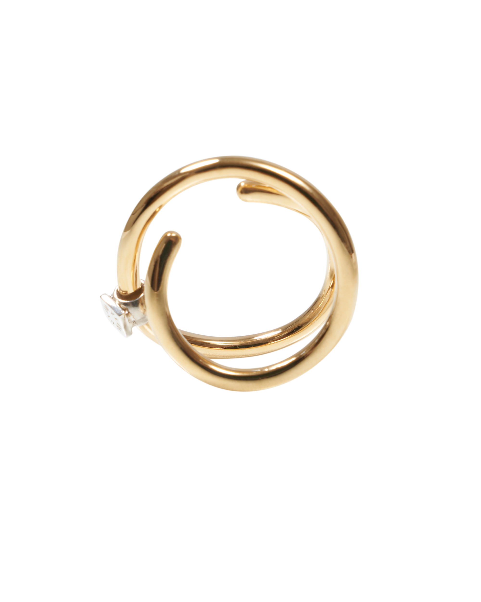 Wave Ring -Peace- Gold