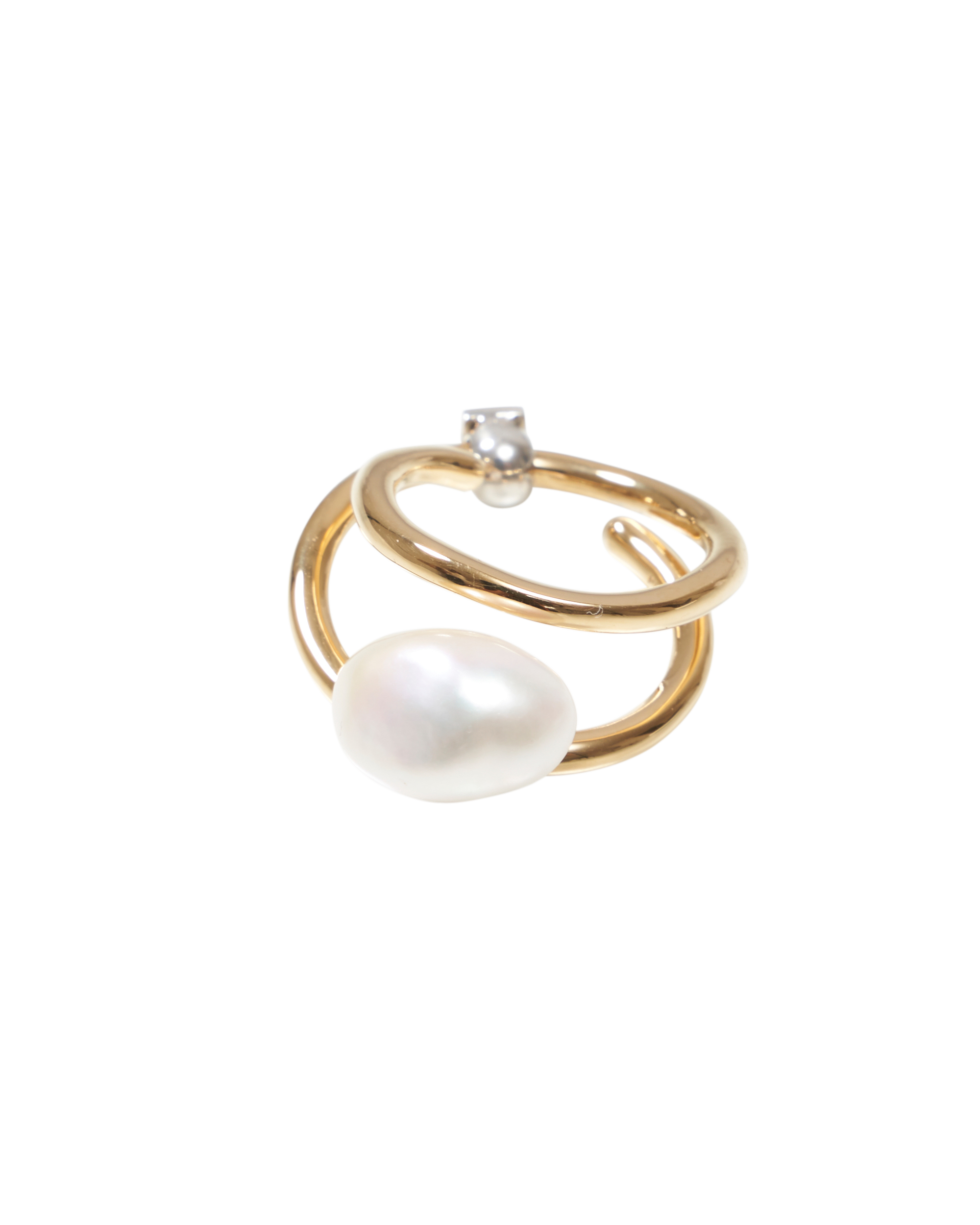 Wave Ring -Peace- Gold