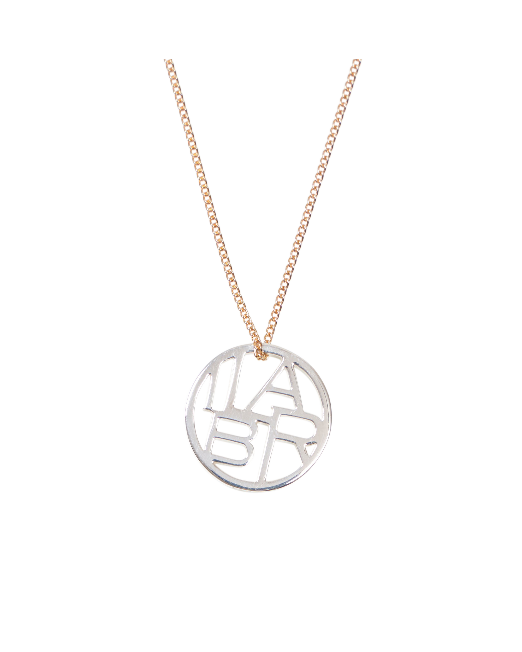 Zodiac Circle Necklace 48cm -Silver-