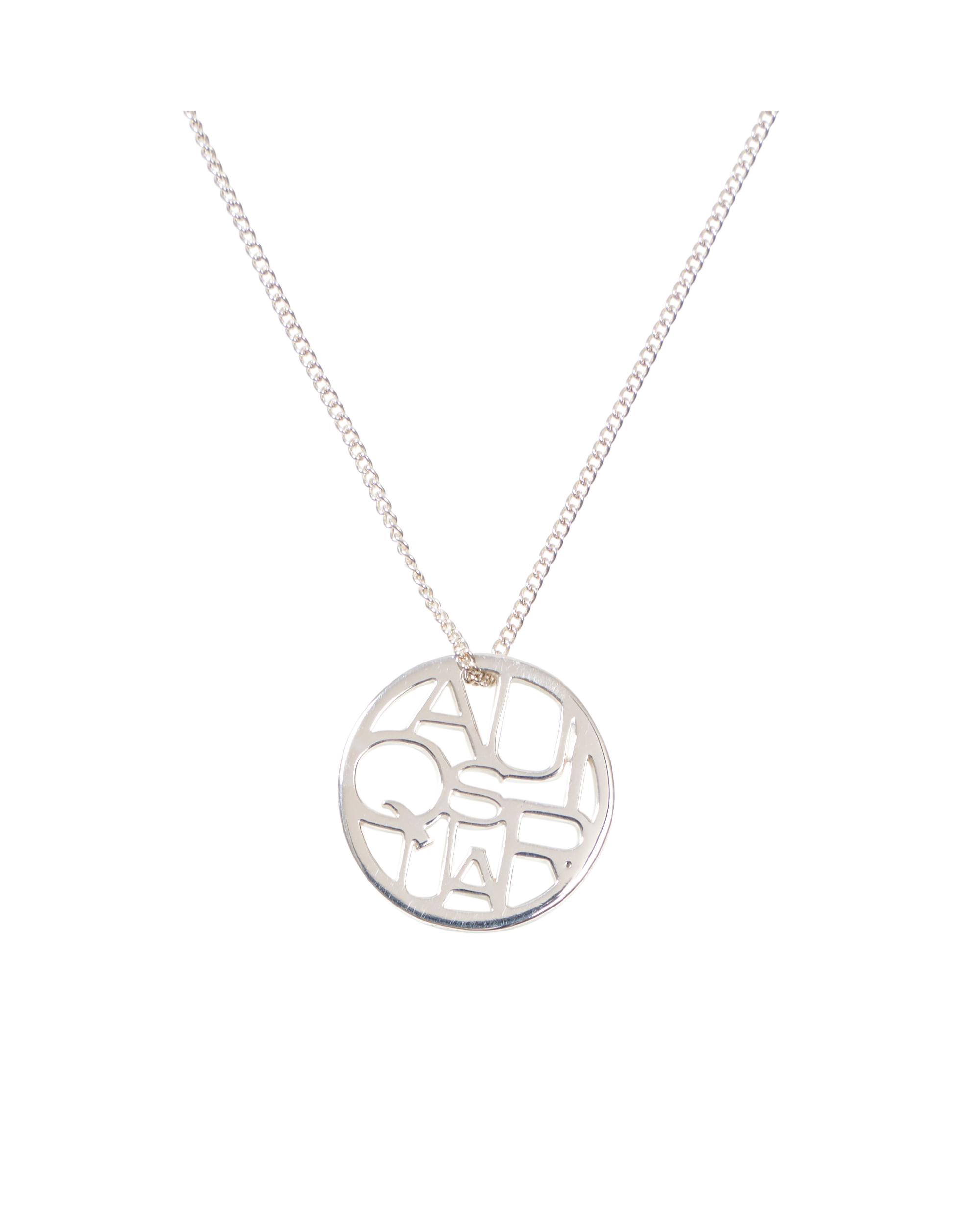 Zodiac Circle Necklace 48cm -Silver-